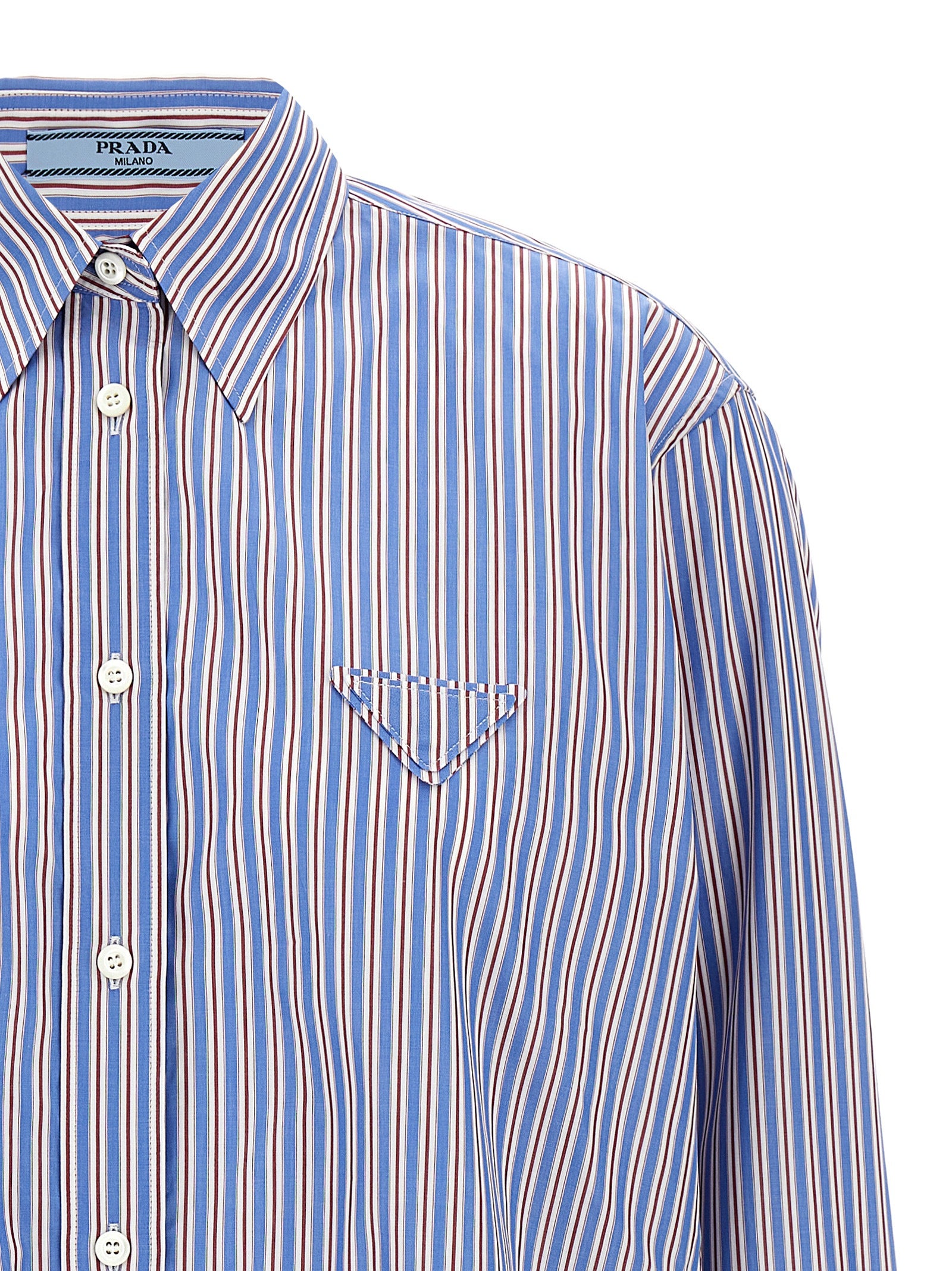 Prada Multicolor Cotton Blouse