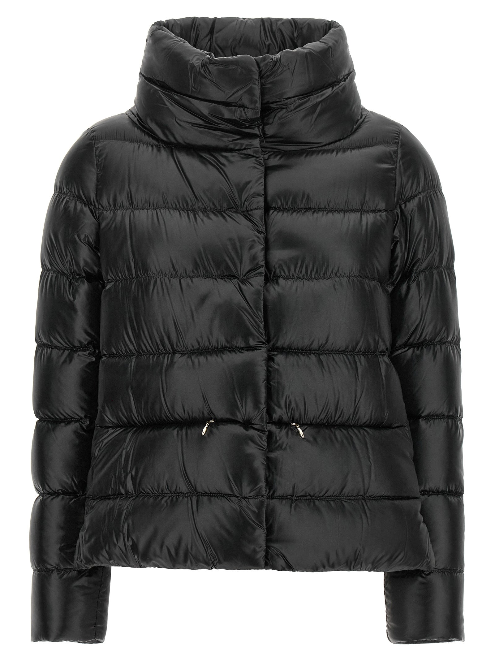 Herno Black Polyamide Full-Length Jacket