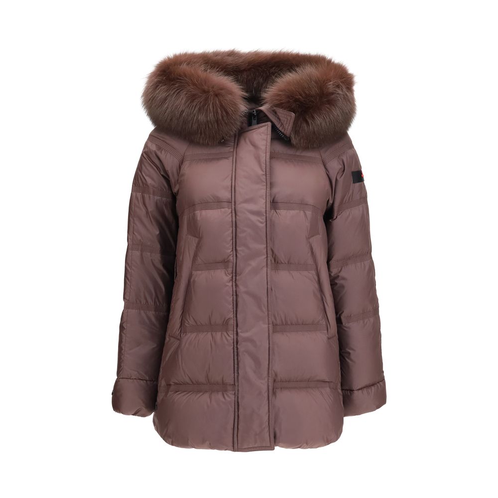 Peuterey Bordeaux Polyester Full-Length Jacket