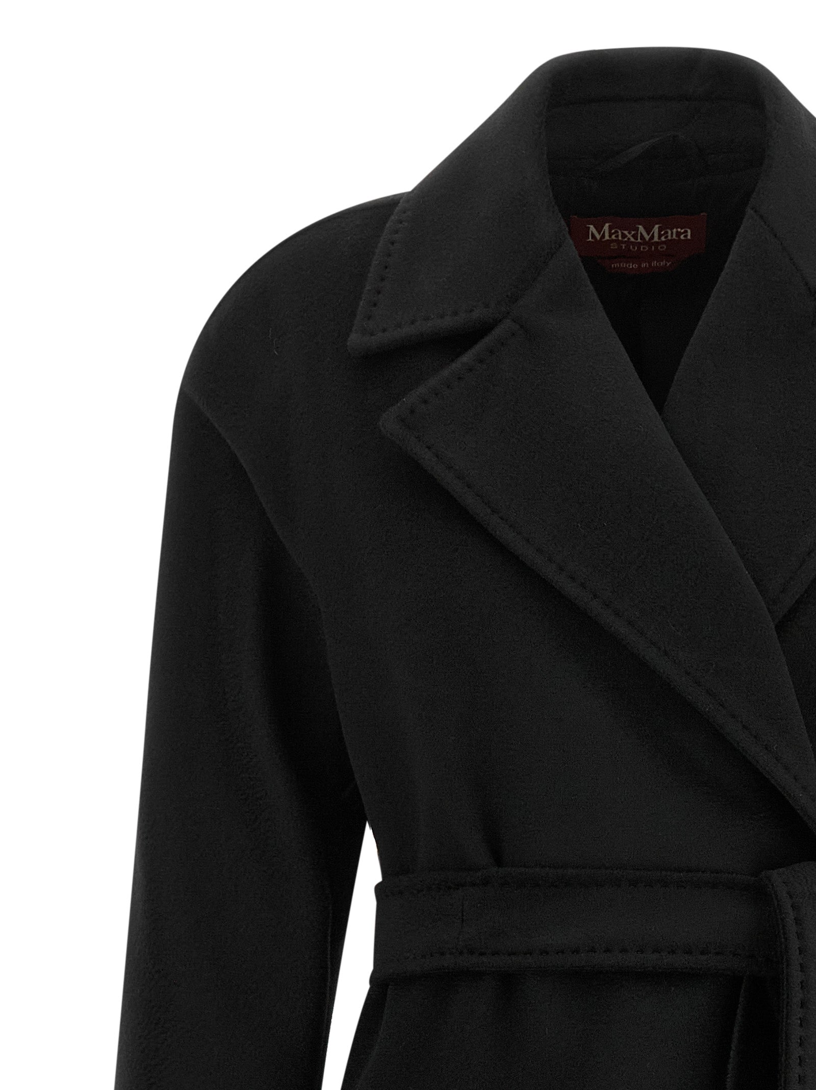 Max Mara Black Wool Coat