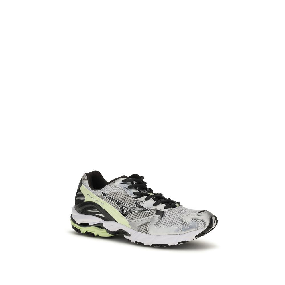 MIZUNO Gray Fabric Athletic Sneakers