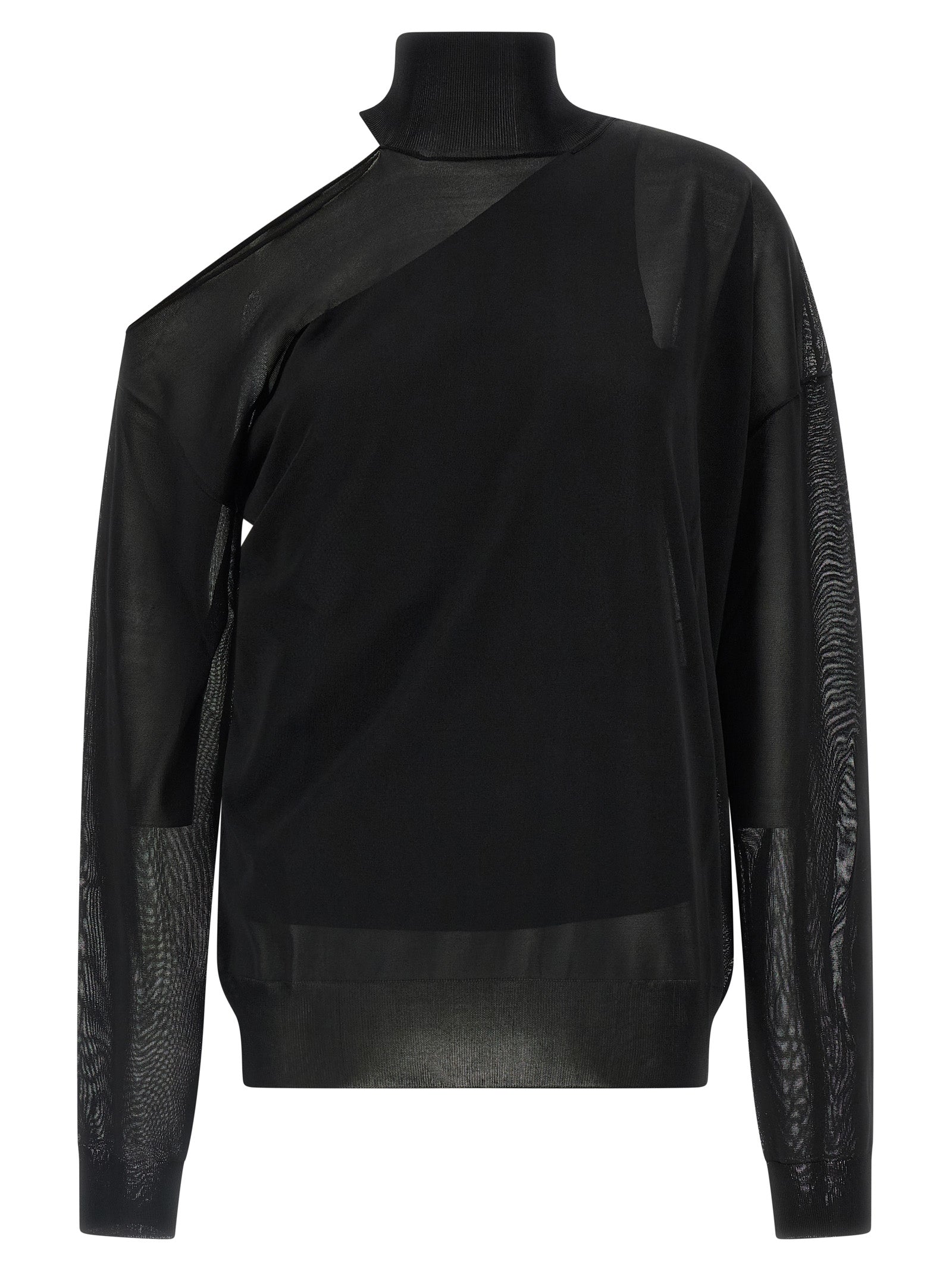 Fendi Black Viscose Cardigan