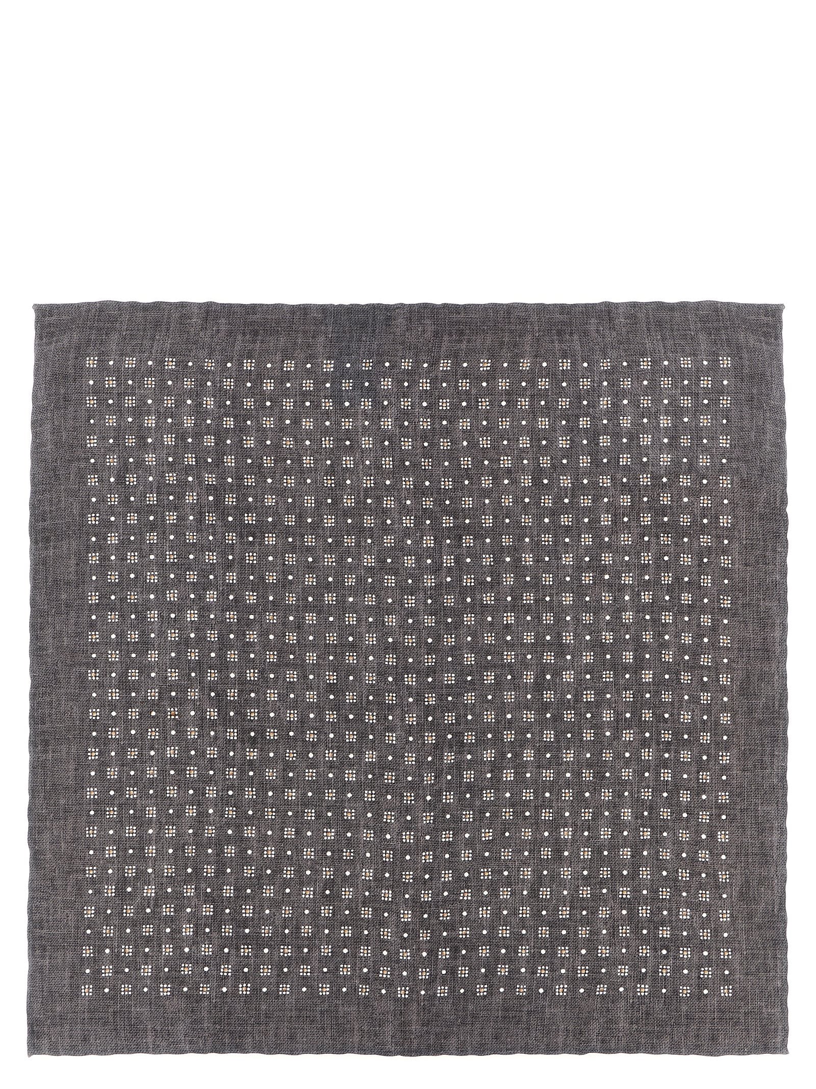 Brunello Cucinelli Gray Silk Accessories