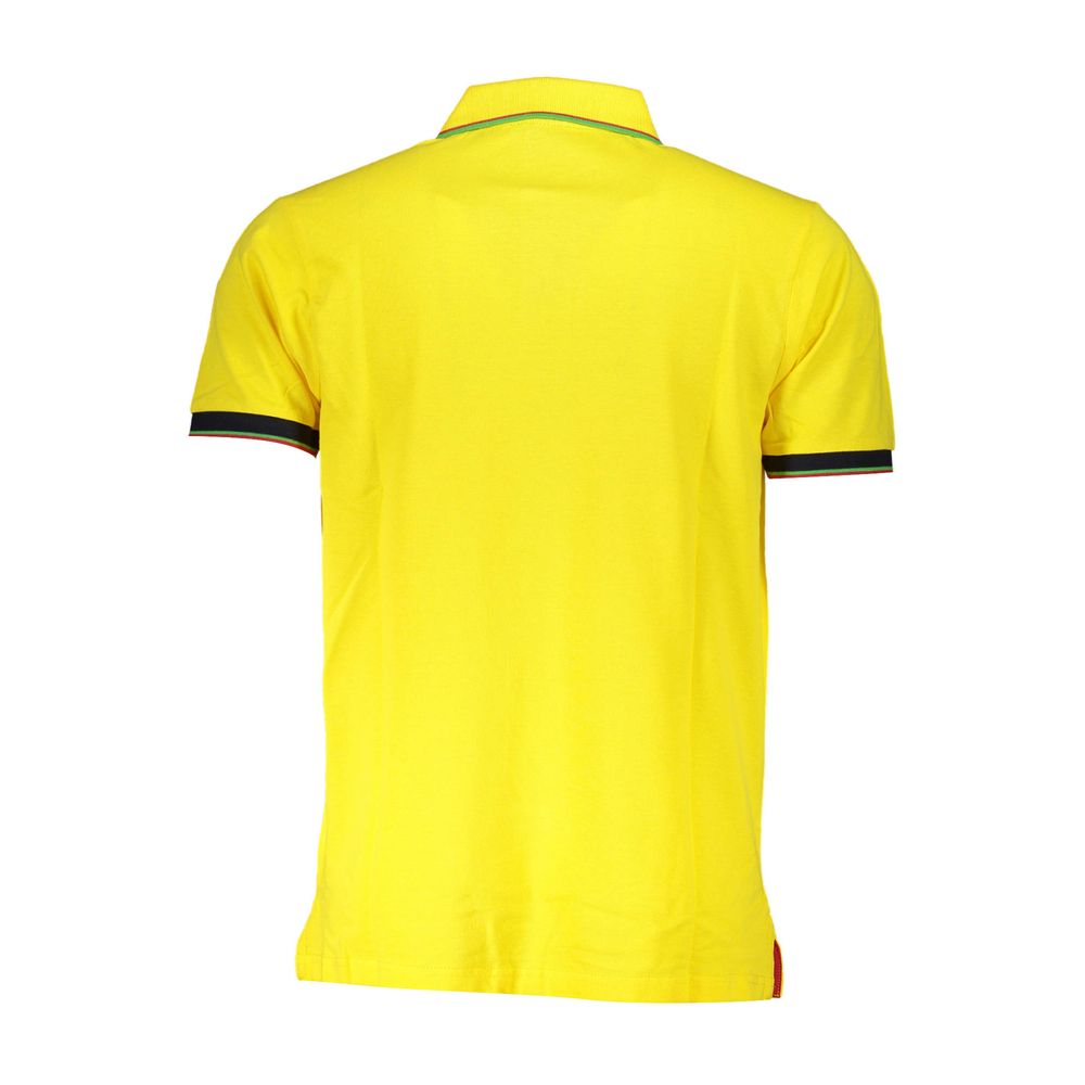 U.S. Grand Polo Yellow Cotton Men's Polo Shirt