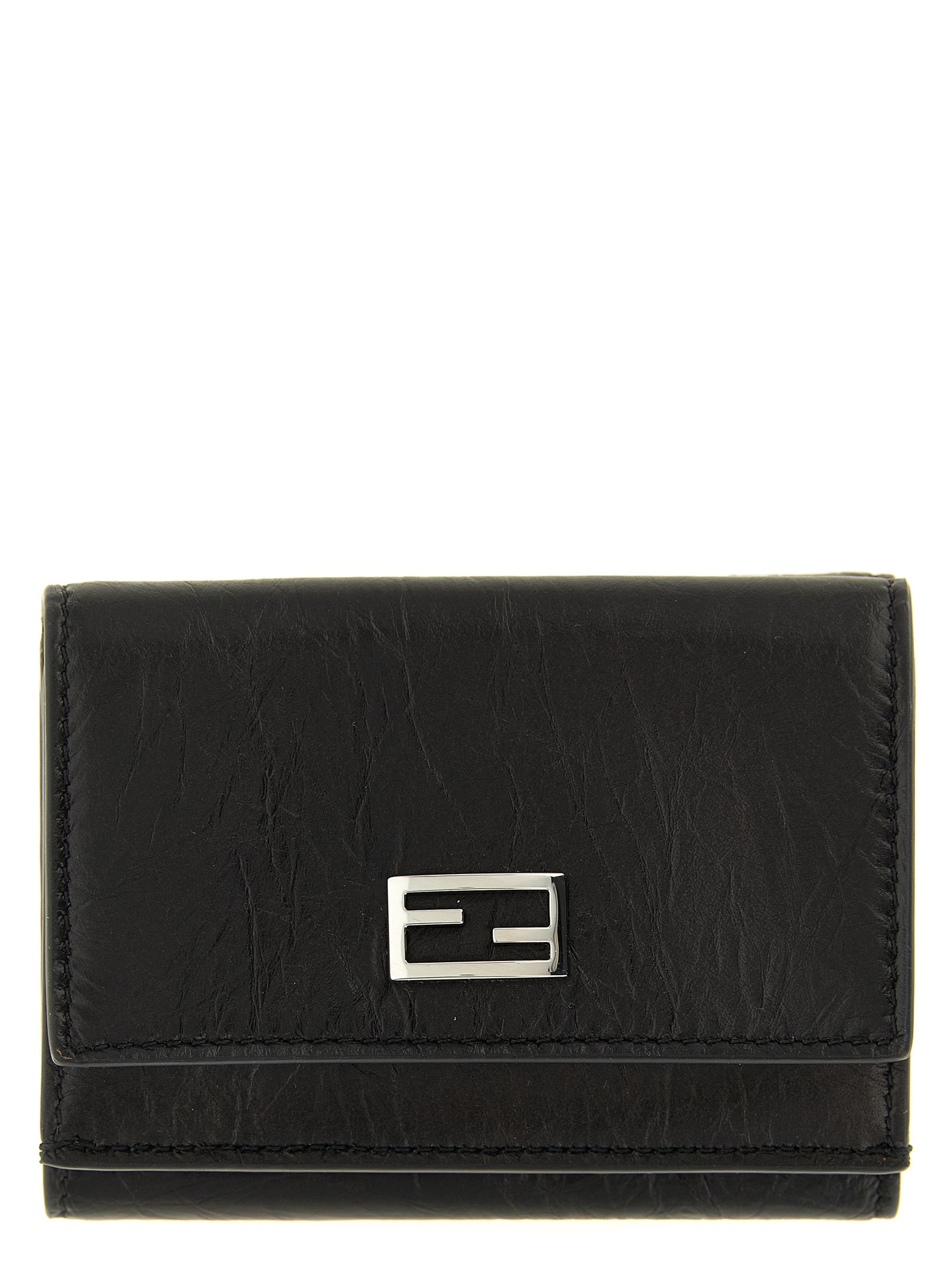Fendi Black Calfskin Cardholder