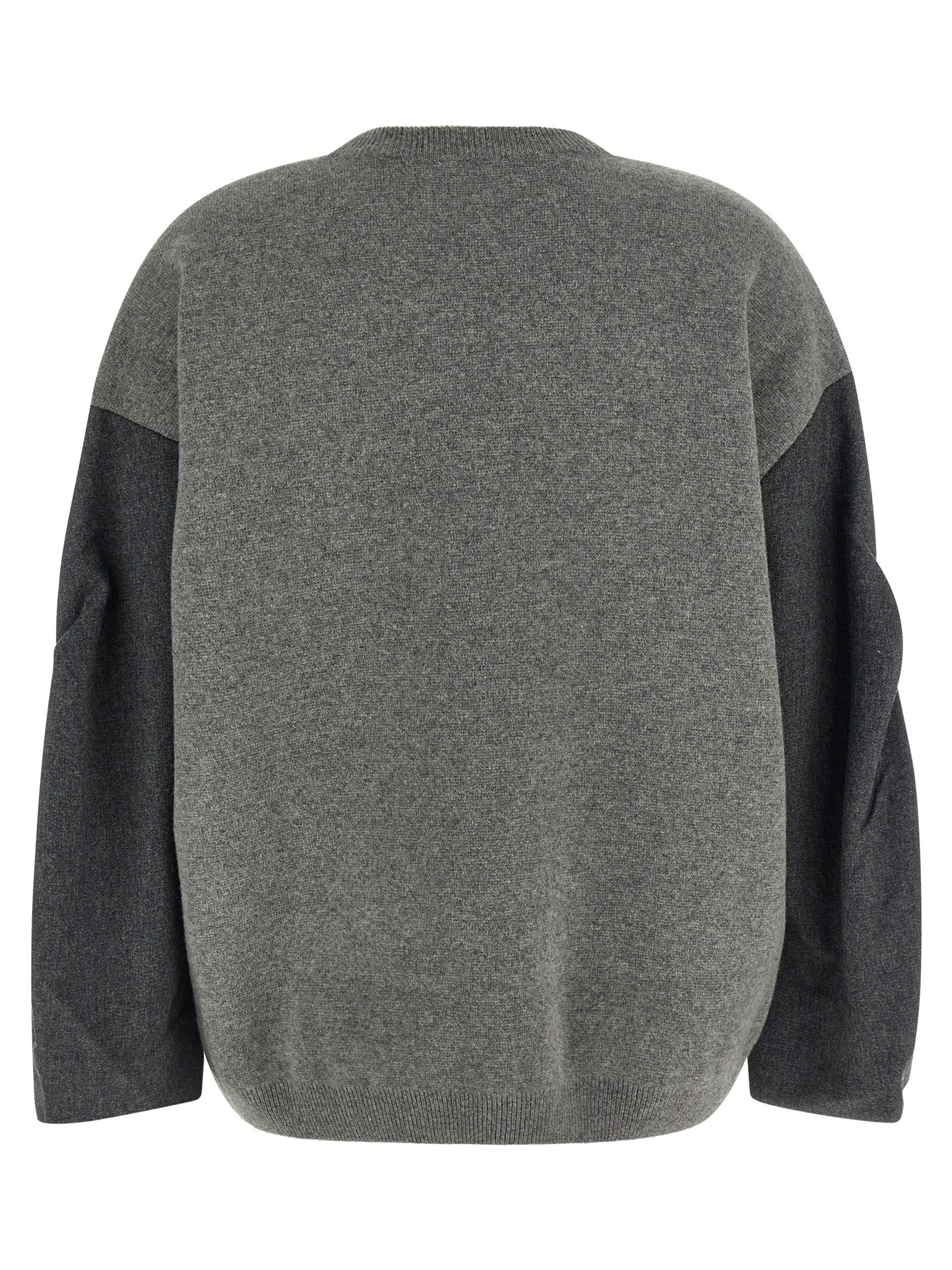 NUDE Gray Wool Cardigan