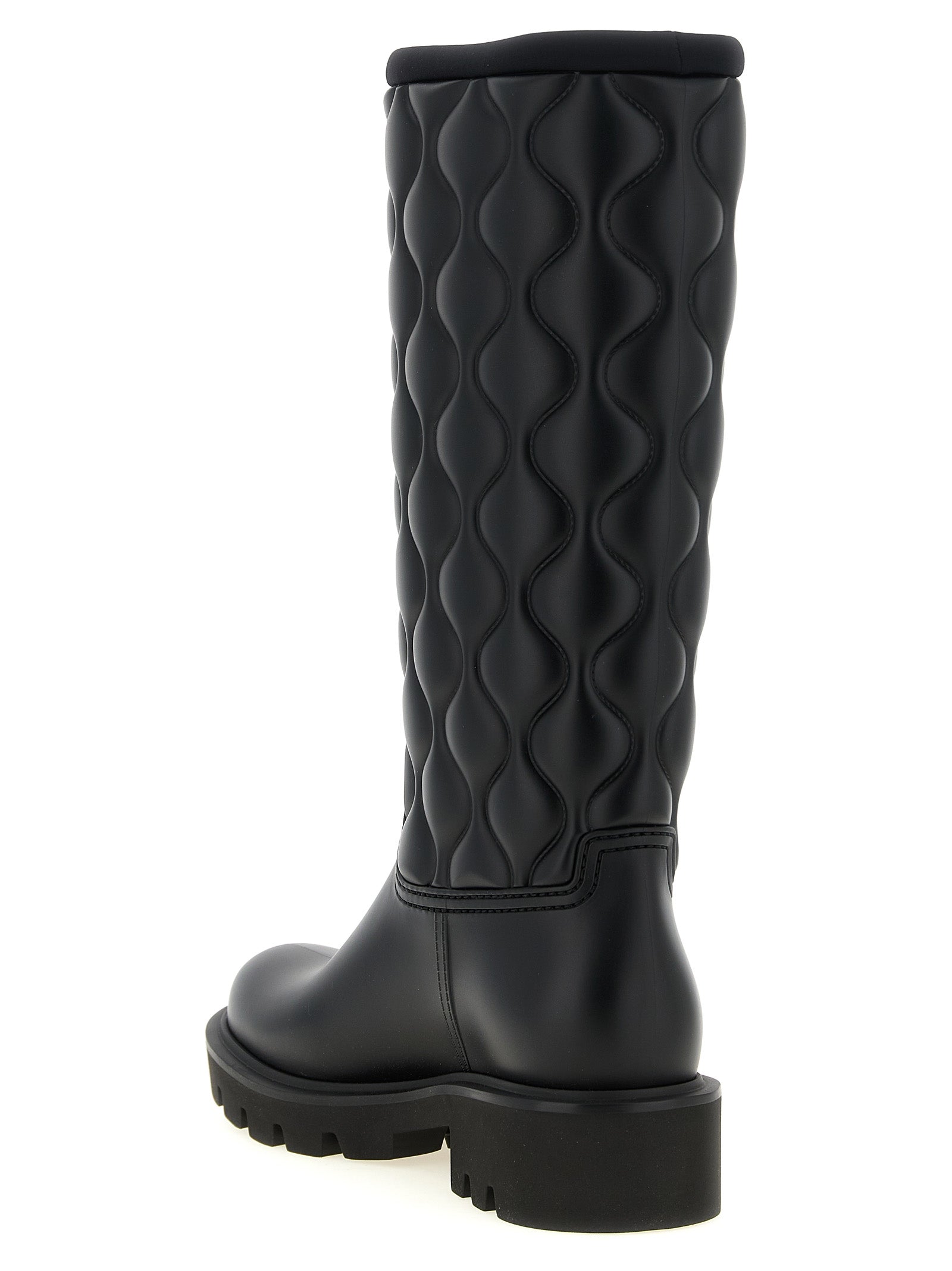 Moncler Black Pvc Over The Knee