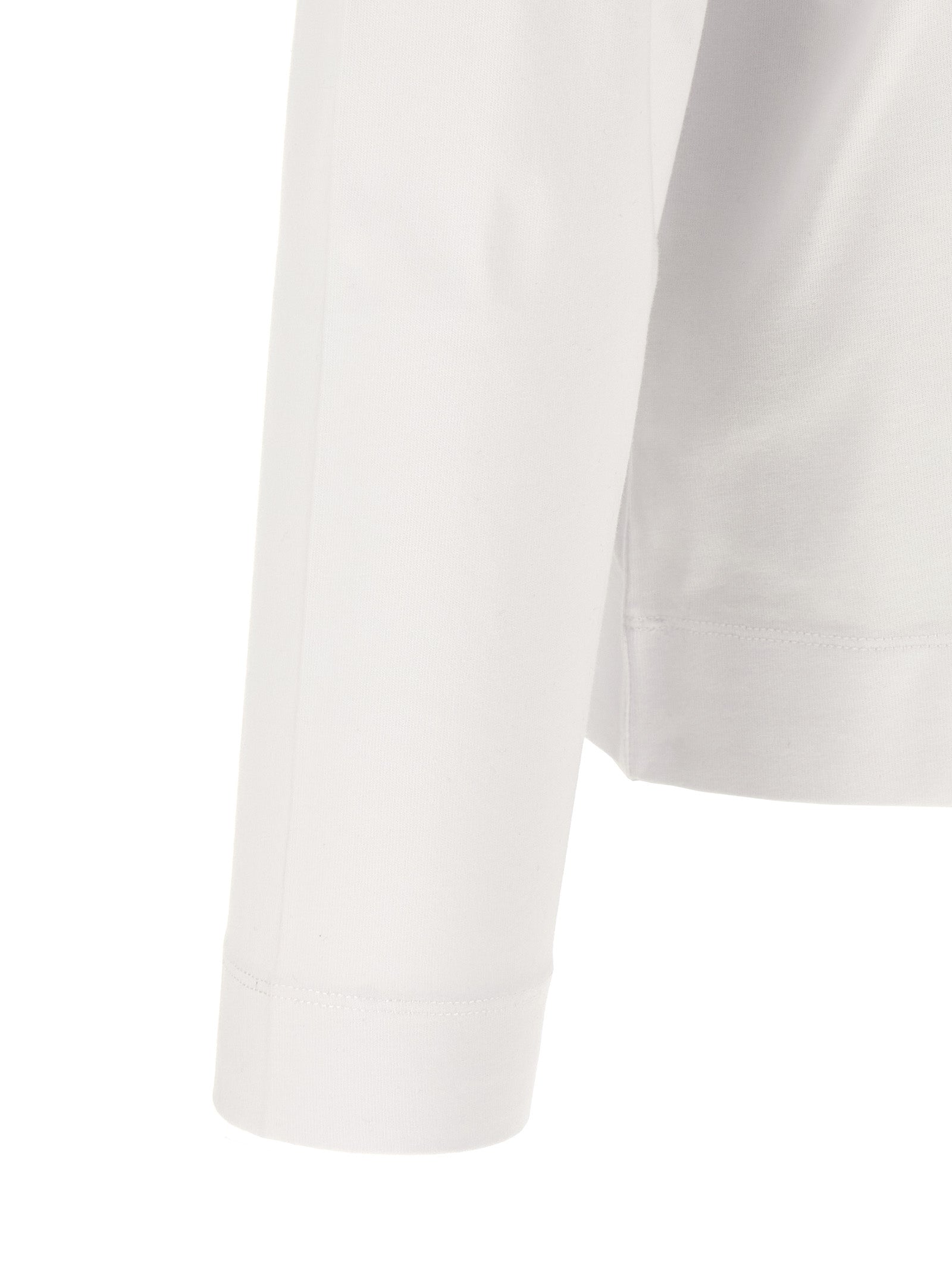 Dries Van Noten White Cotton T-Shirt