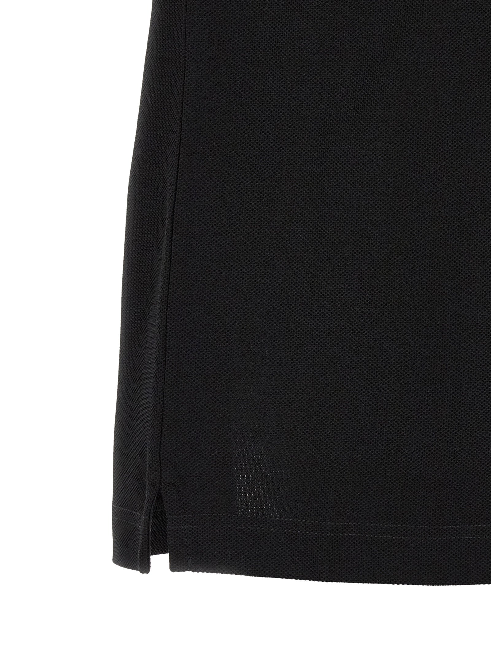Burberry Black Cotton Polo Shirt