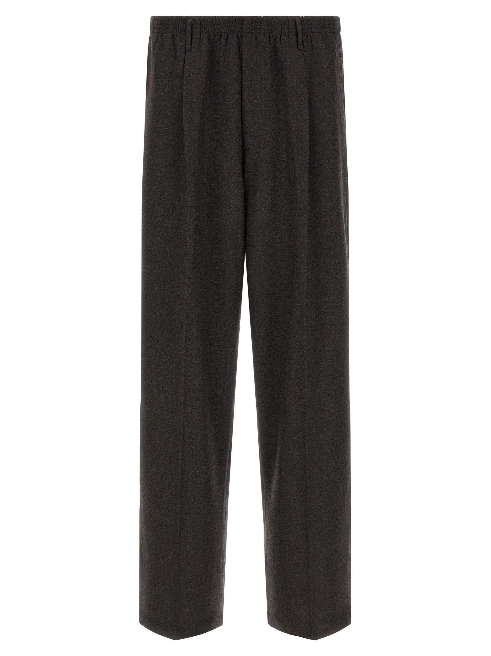 CELLAR DOOR Brown Virgin Wool Dress Pants