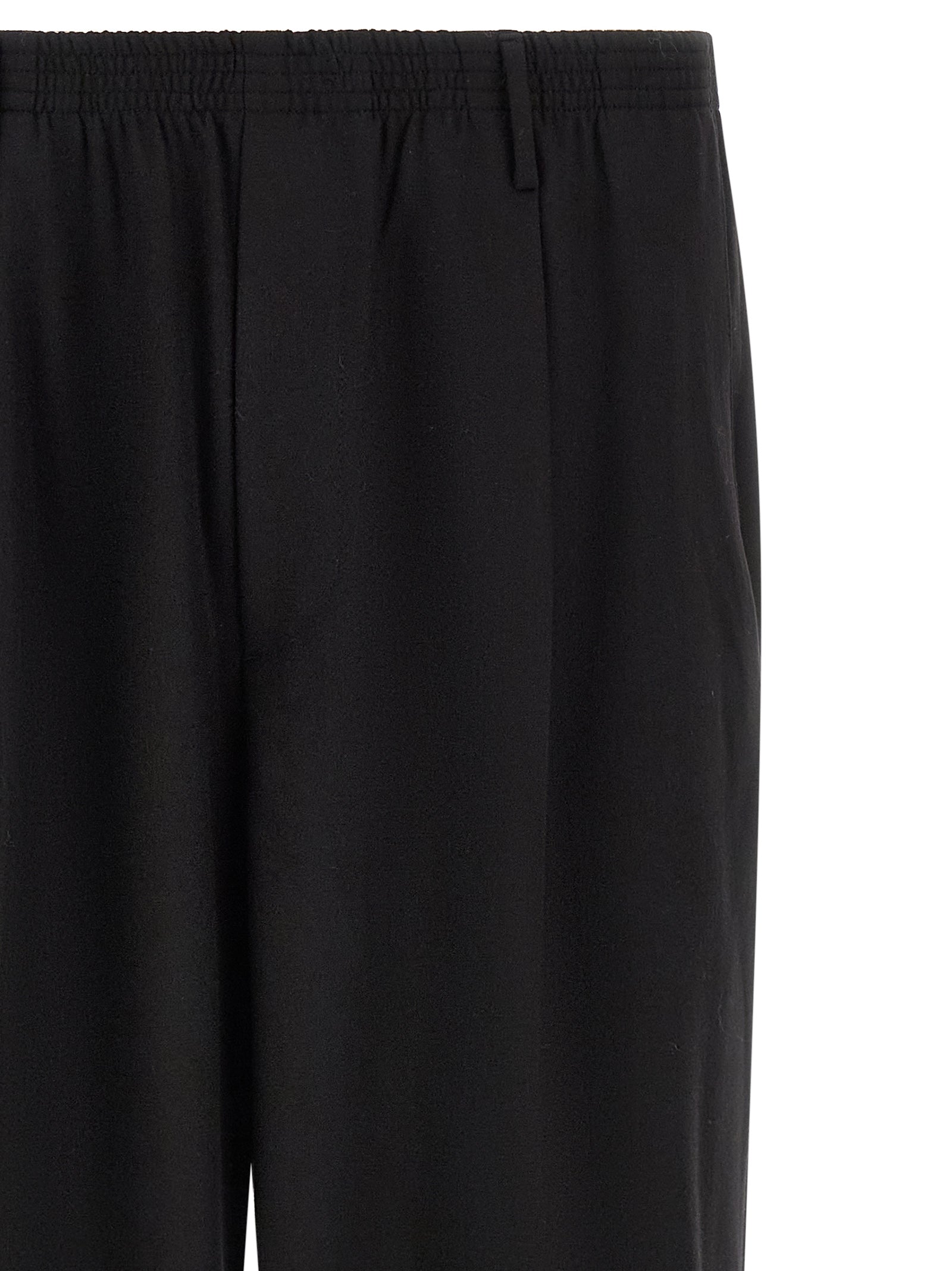 CELLAR DOOR Black Virgin Wool Dress Pants