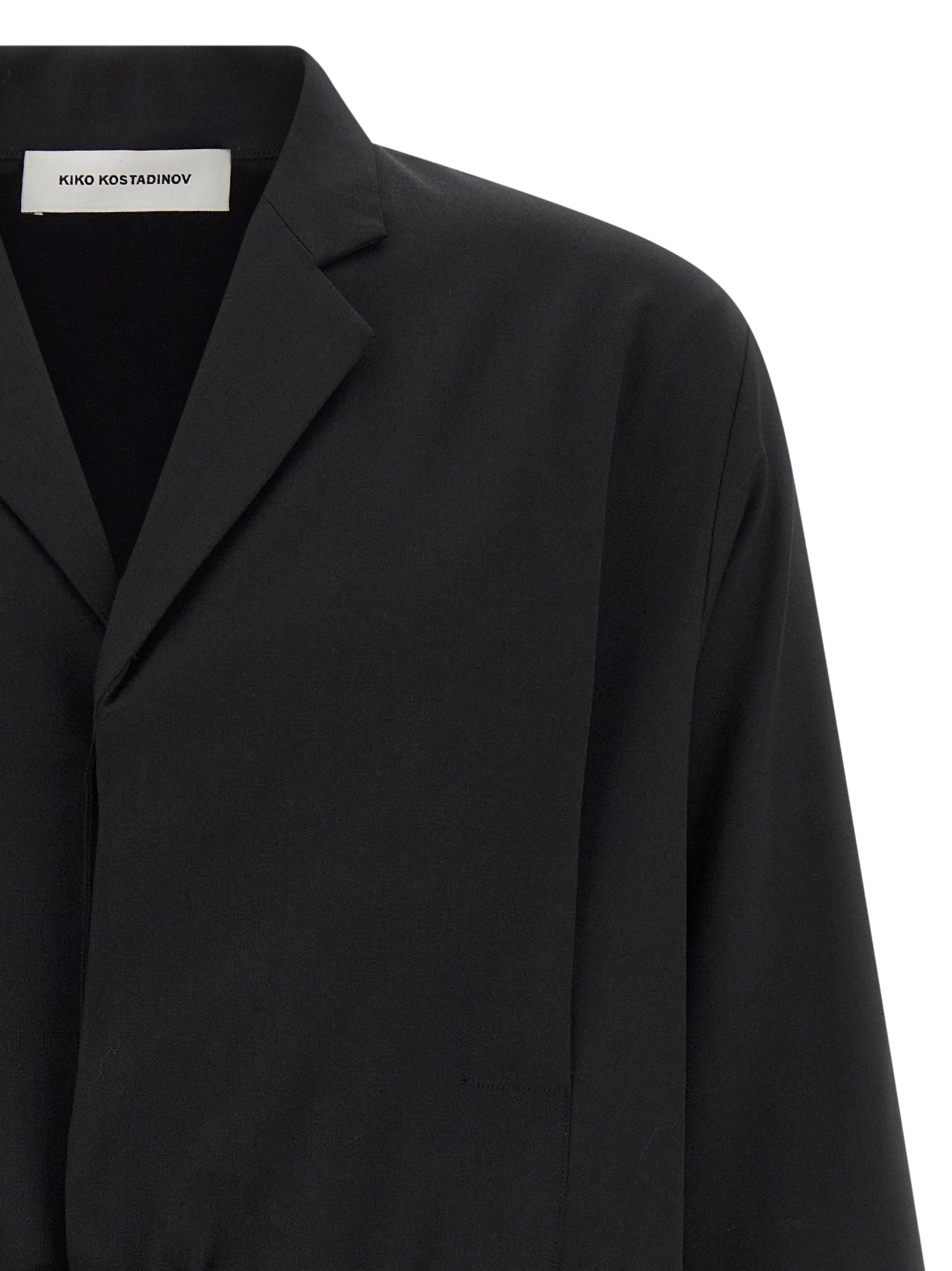 Kiko Kostadinov Black Virgin Wool Blazer