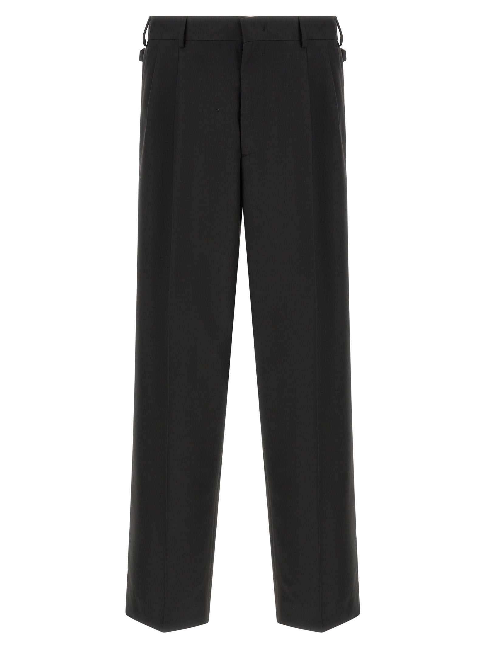CELLAR DOOR Black Polyester Casual Pants