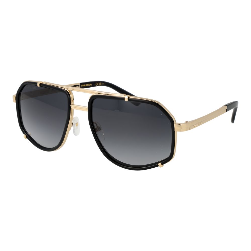 Dsquared² Black Metal Sunglasses