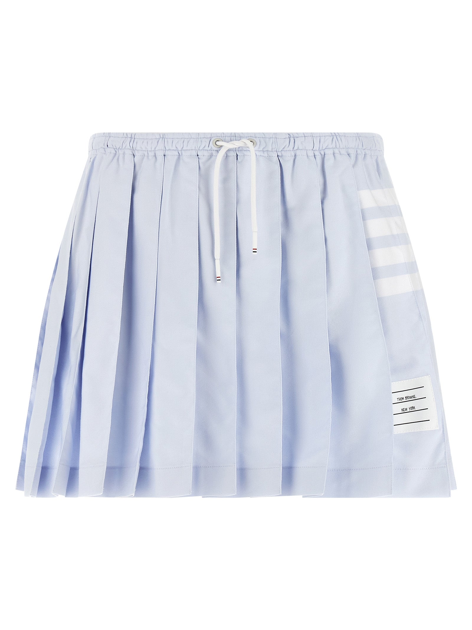 Thom Browne Blue Cotton Long Skirt