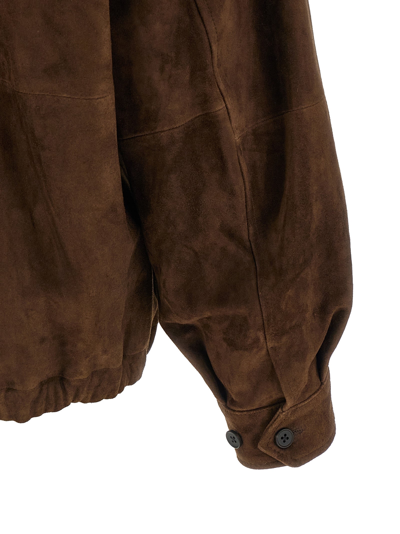SSSTEIN Brown Goatskin Full-Length Jacket