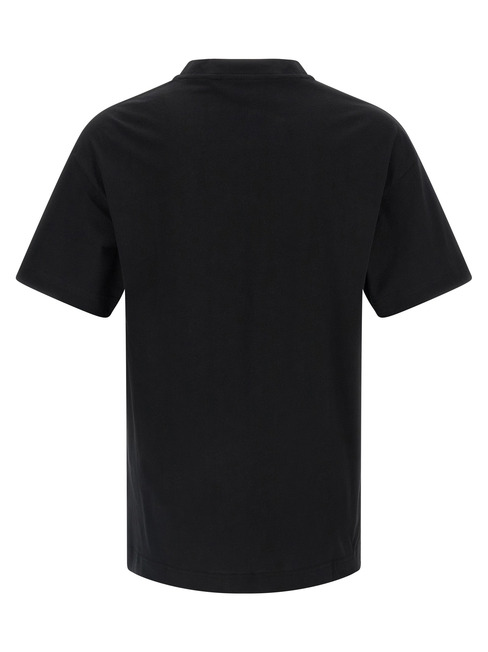 Palm Angels Black Cotton T-Shirt