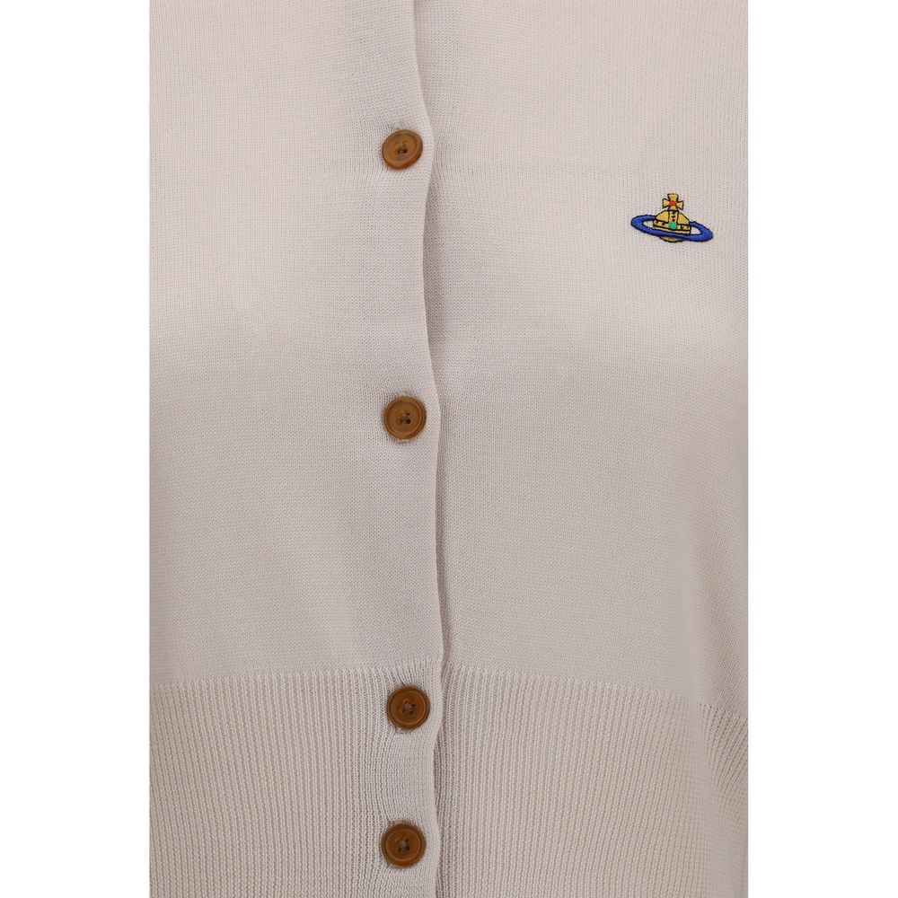 Vivienne Westwood Beige Silk Cardigan
