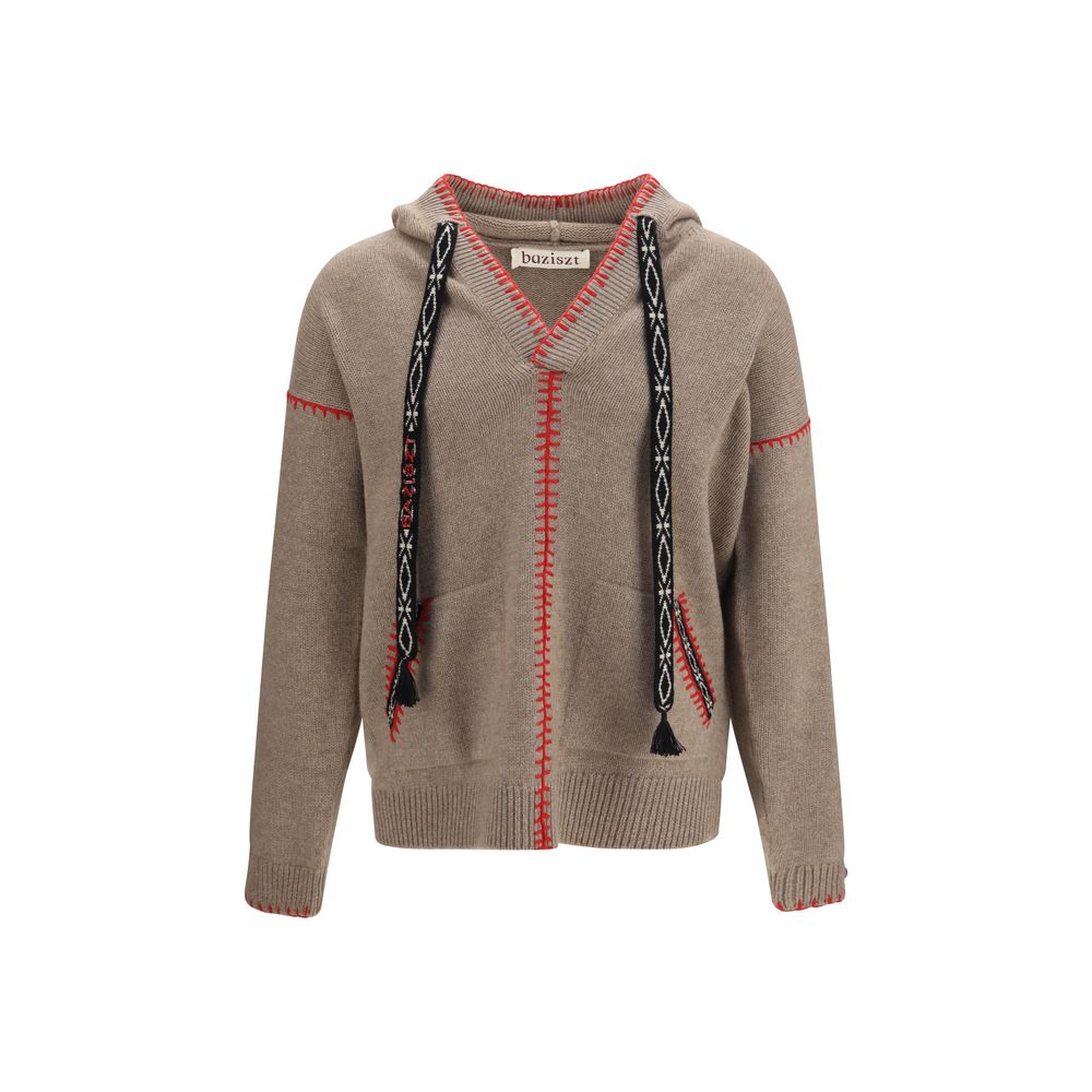 Baziszt Brown Cashmere Sweatshirt