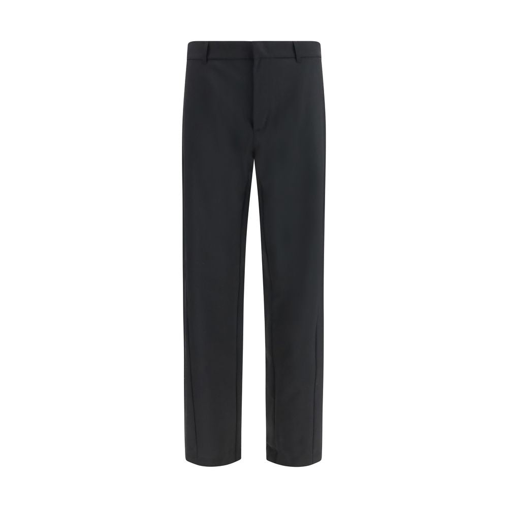 LAMINAR Black Polyester Pants
