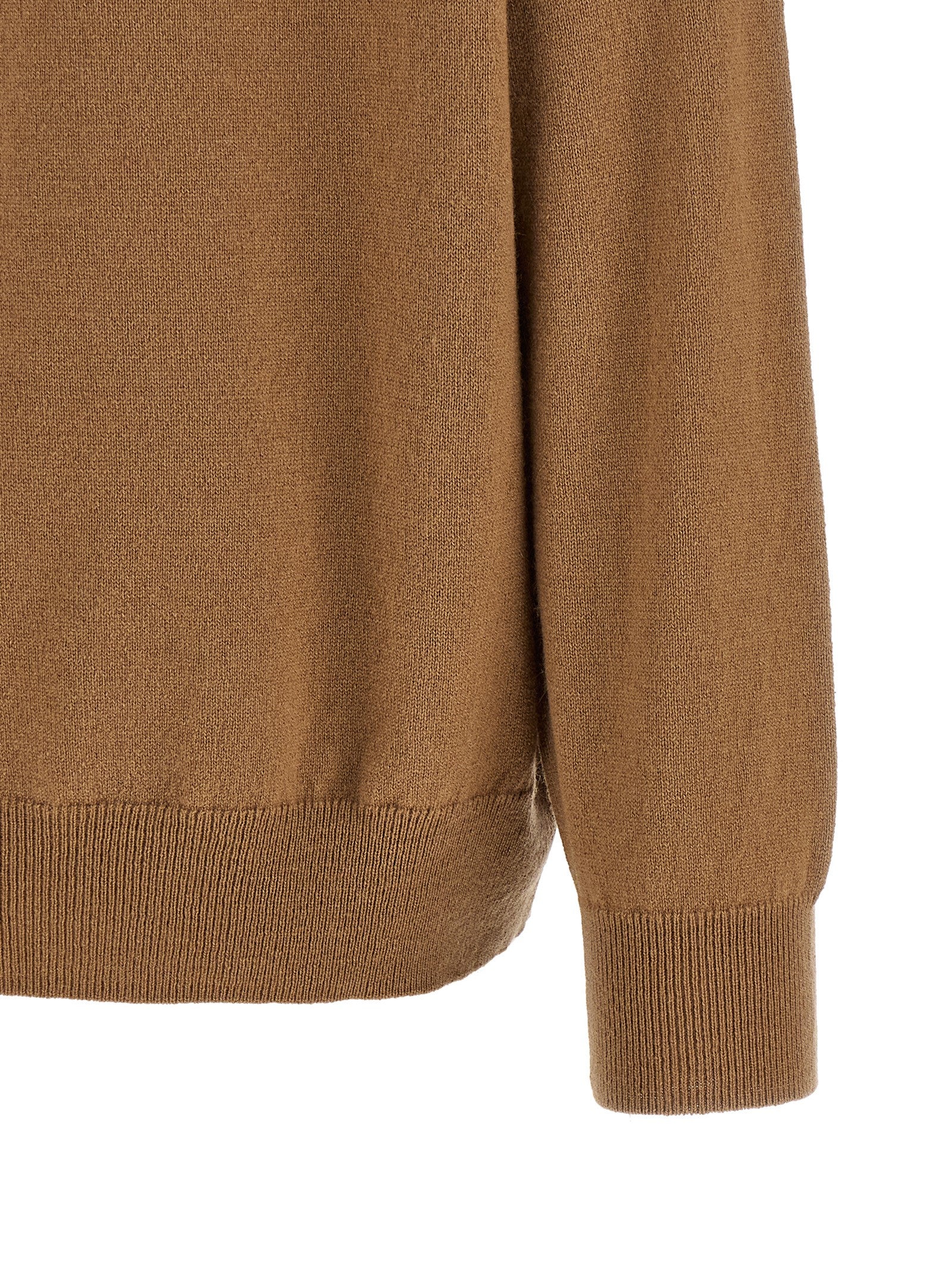 Ballantyne Beige Cashmere Cardigan
