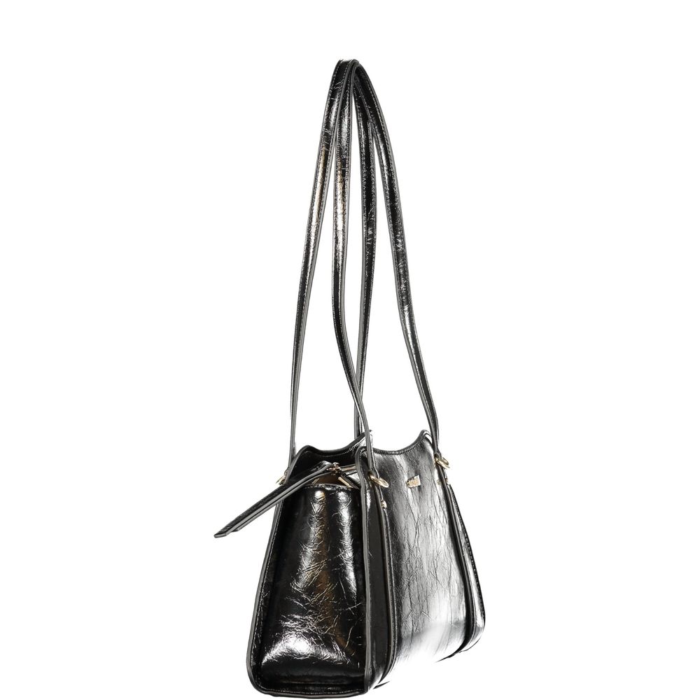 Guess Jeans Black Polyurethane Women's Bag