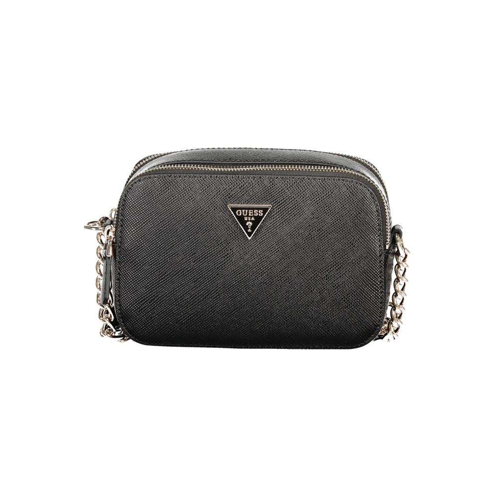 Guess Jeans Black Polyurethane Women's Handbag