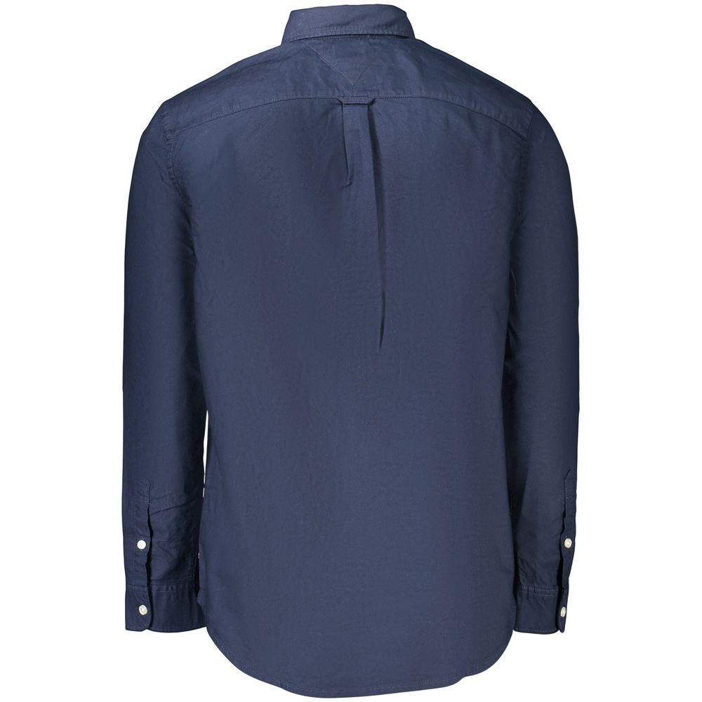 Tommy Hilfiger Blue Cotton Men's Shirt
