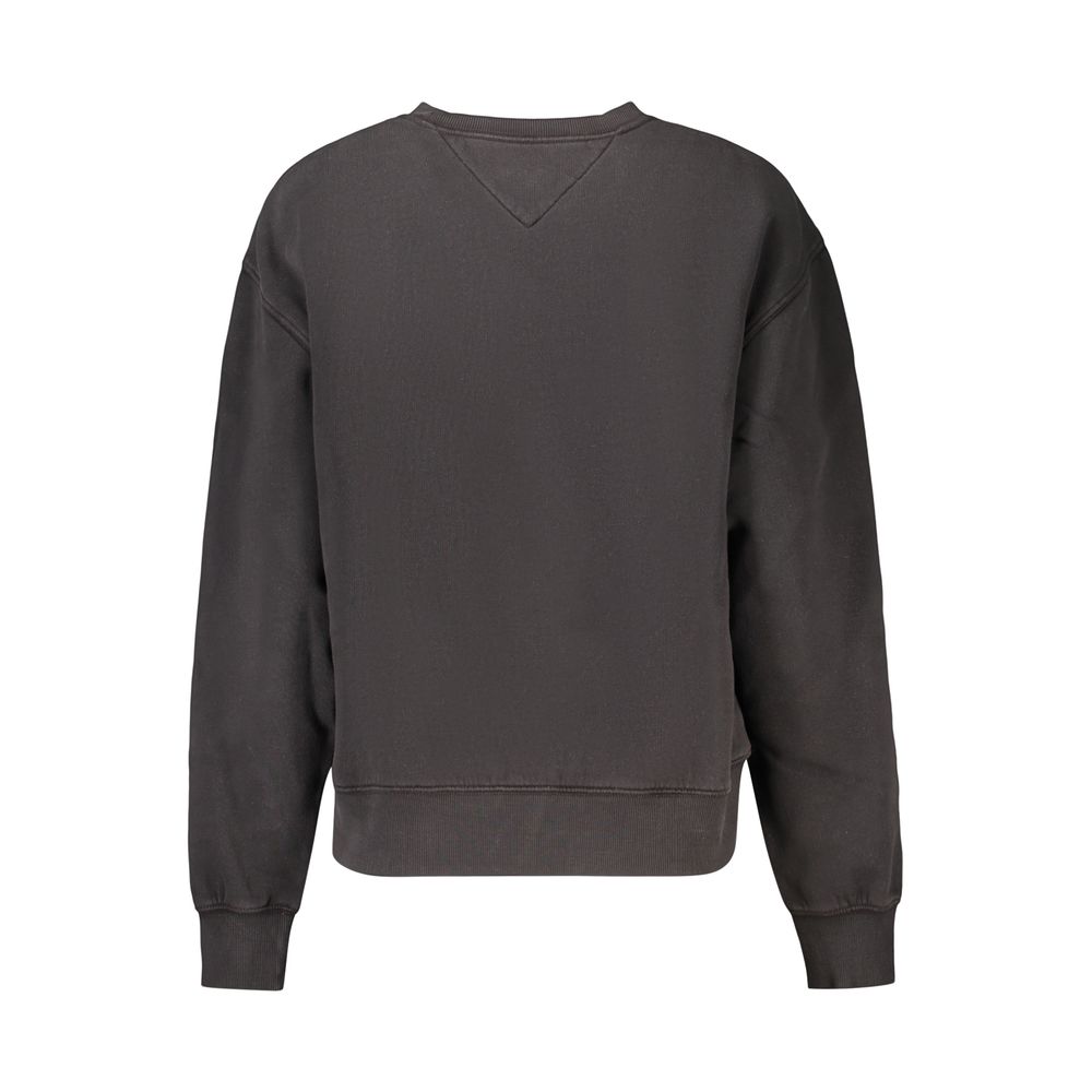 Tommy Hilfiger Black Cotton Sweatshirt