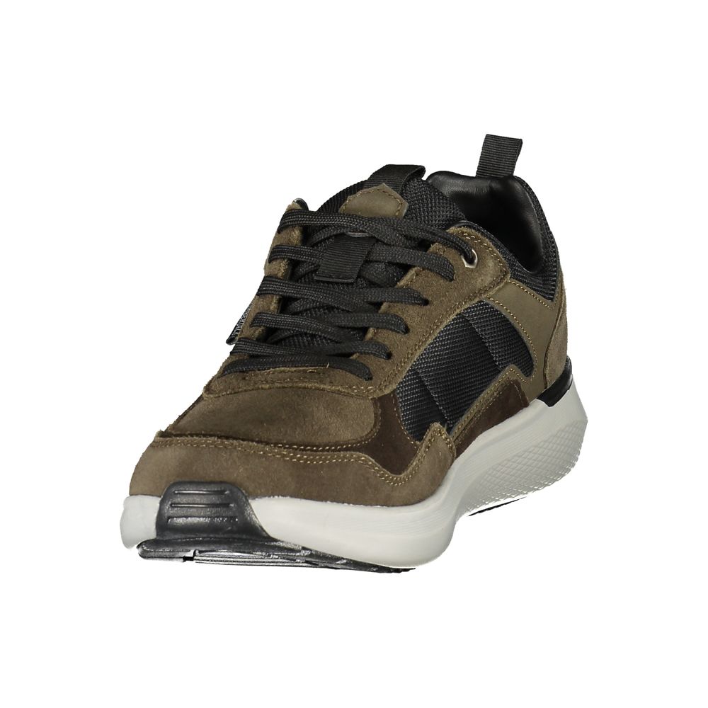 Lumberjack Green Polyester Athletic Sneakers