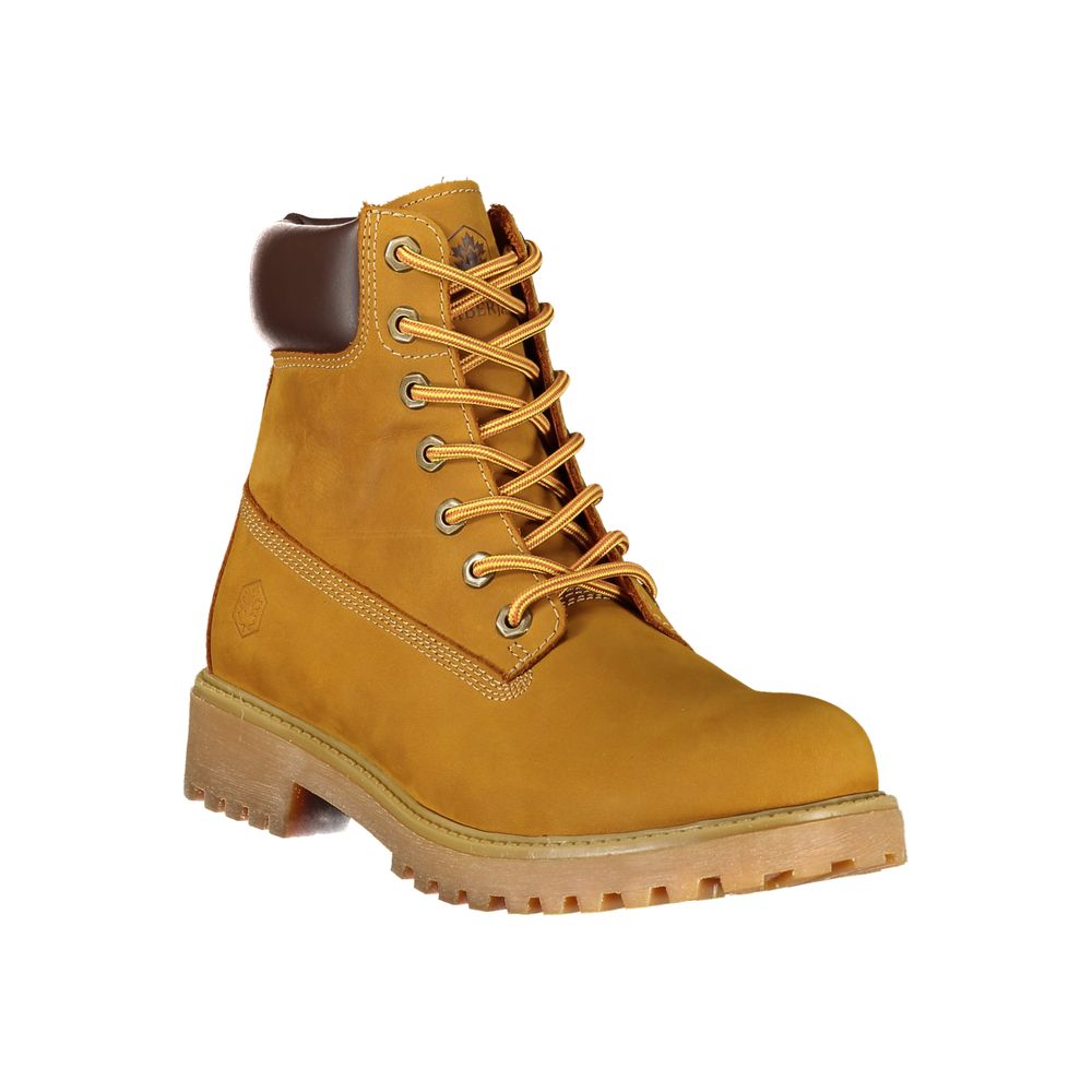 Lumberjack Yellow Polyester Ankle Boots