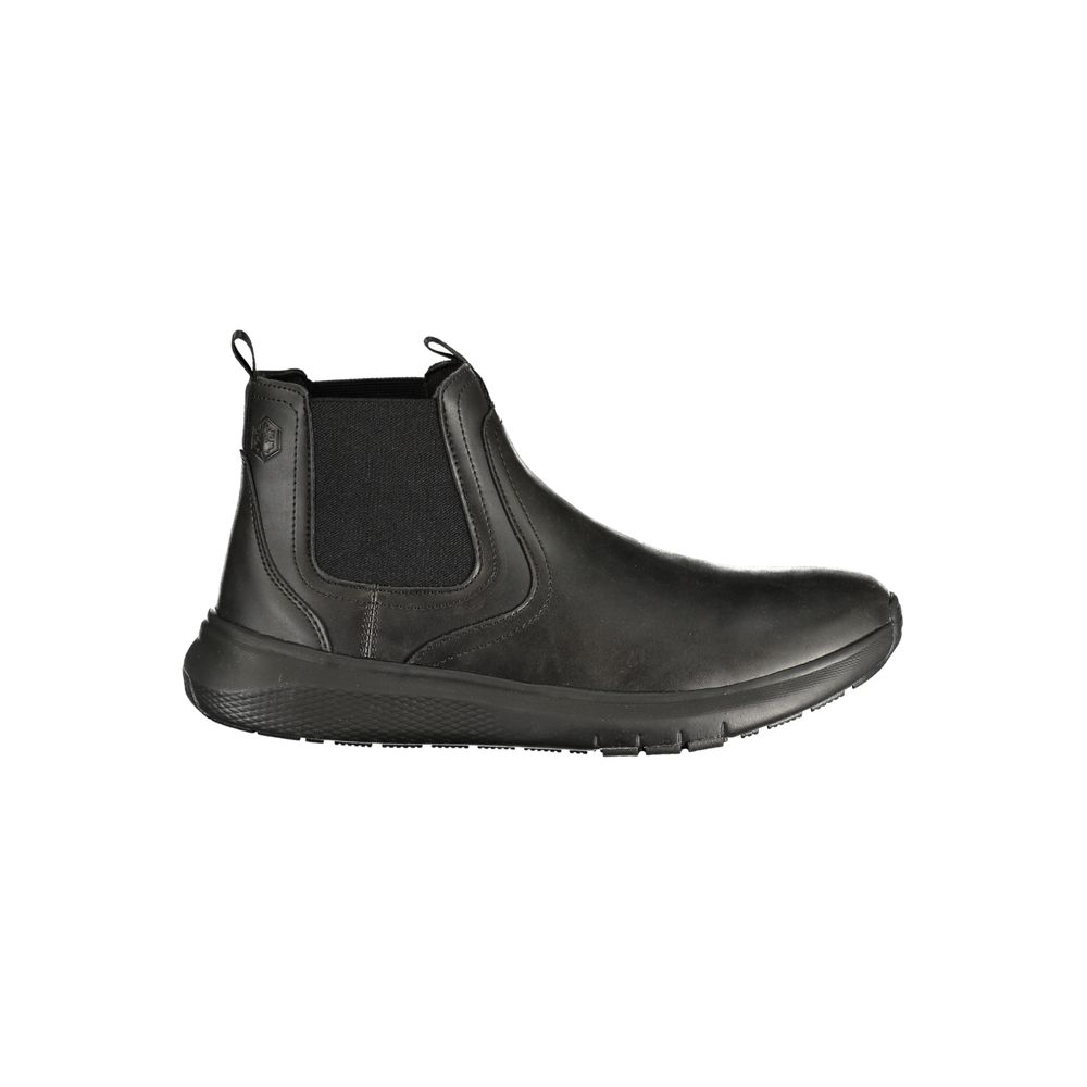 Lumberjack Black Polyester Ankle Boots