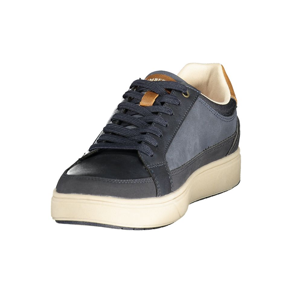 Lumberjack Blue Polyester Athletic Sneakers
