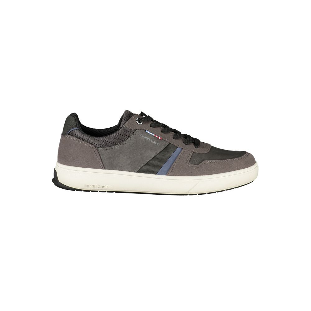 Lumberjack Gray Polyester Athletic Sneakers