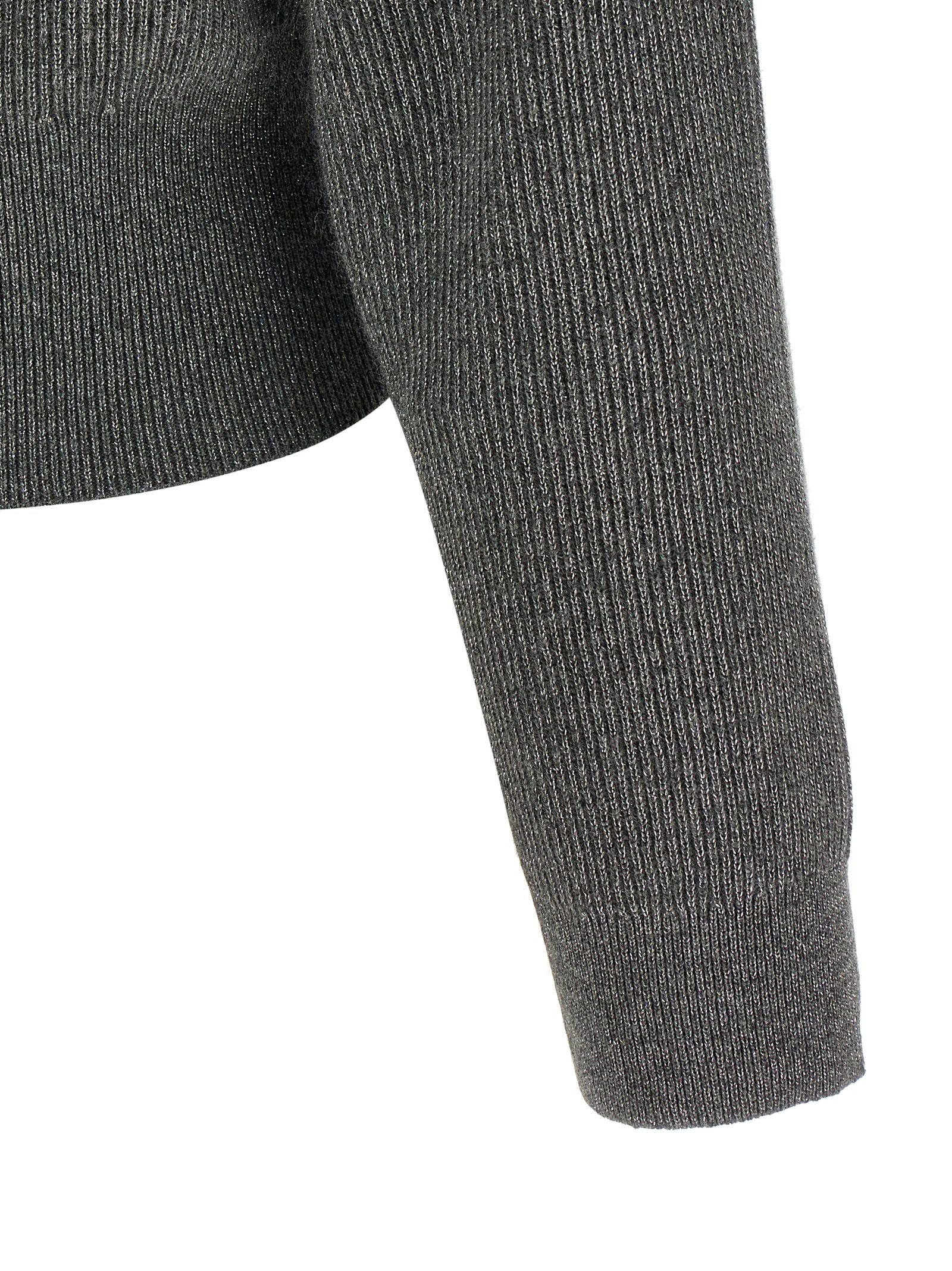 Brunello Cucinelli Gray Cashmere Cardigan