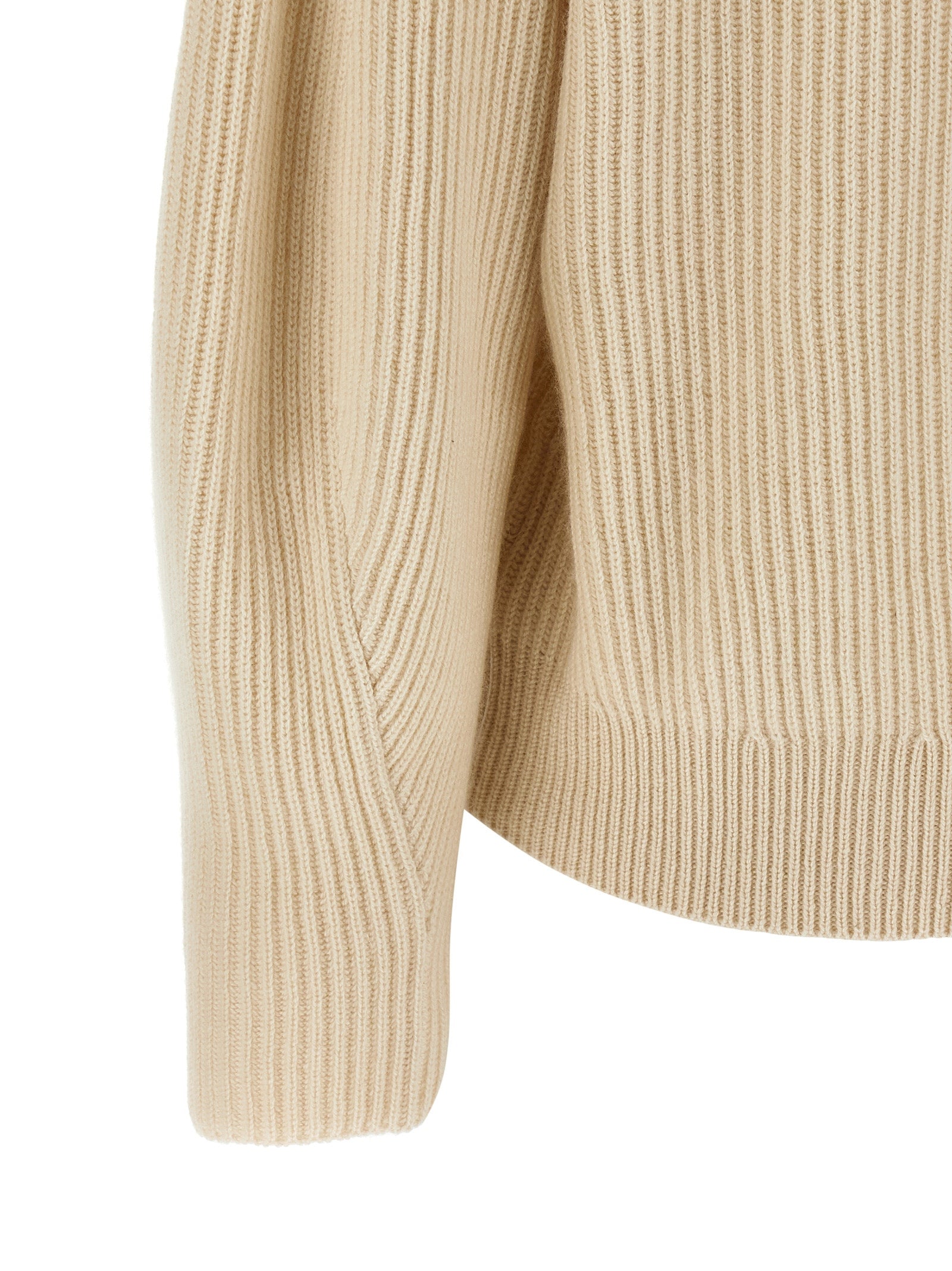 Brunello Cucinelli Beige Cashmere Cardigan