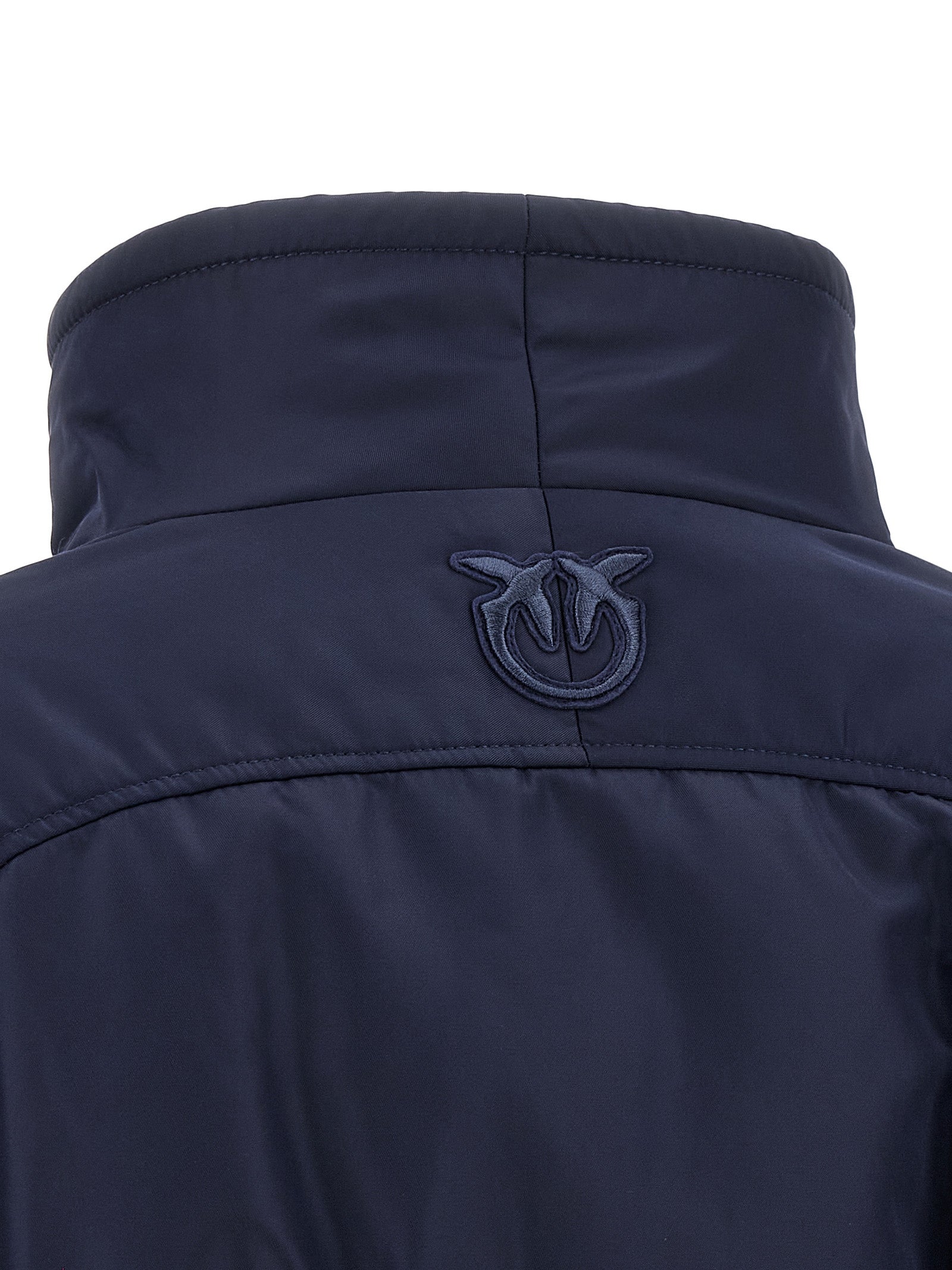 PINKO Blue Polyamide Bomber
