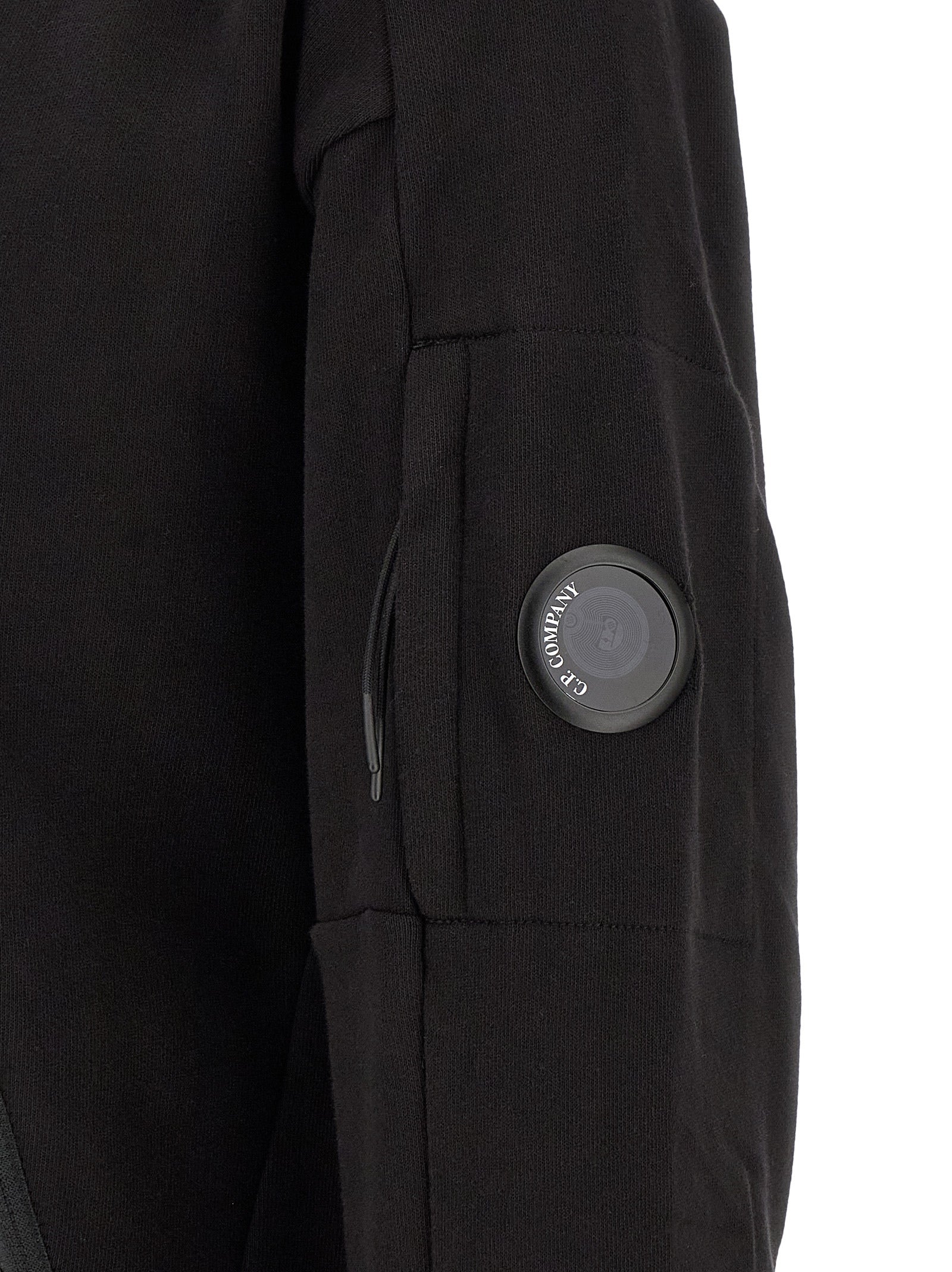 C.P. Company Black Cotton Sweatshirt