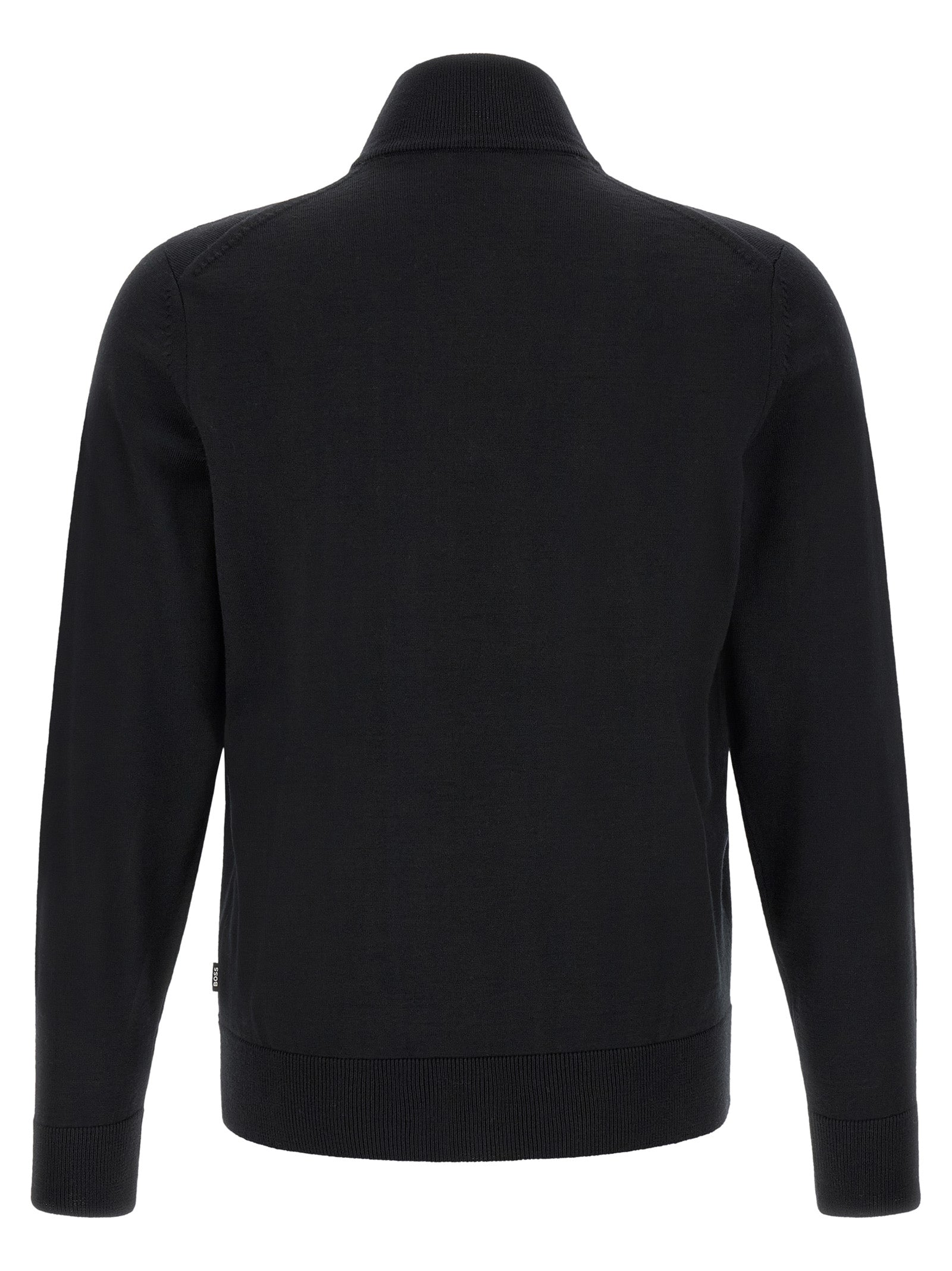 Hugo Boss Black Virgin Wool Cardigan