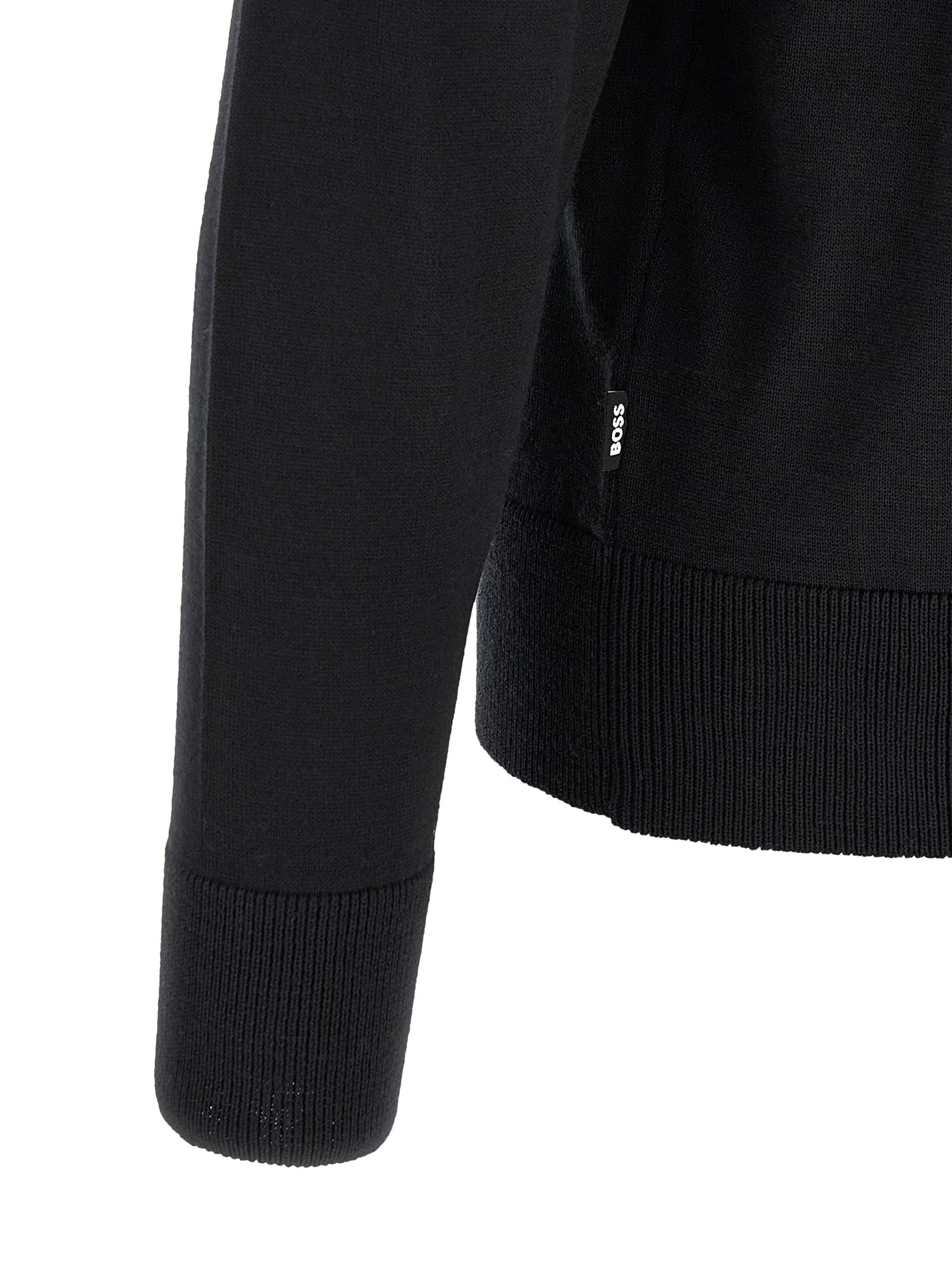 Hugo Boss Black Virgin Wool Cardigan
