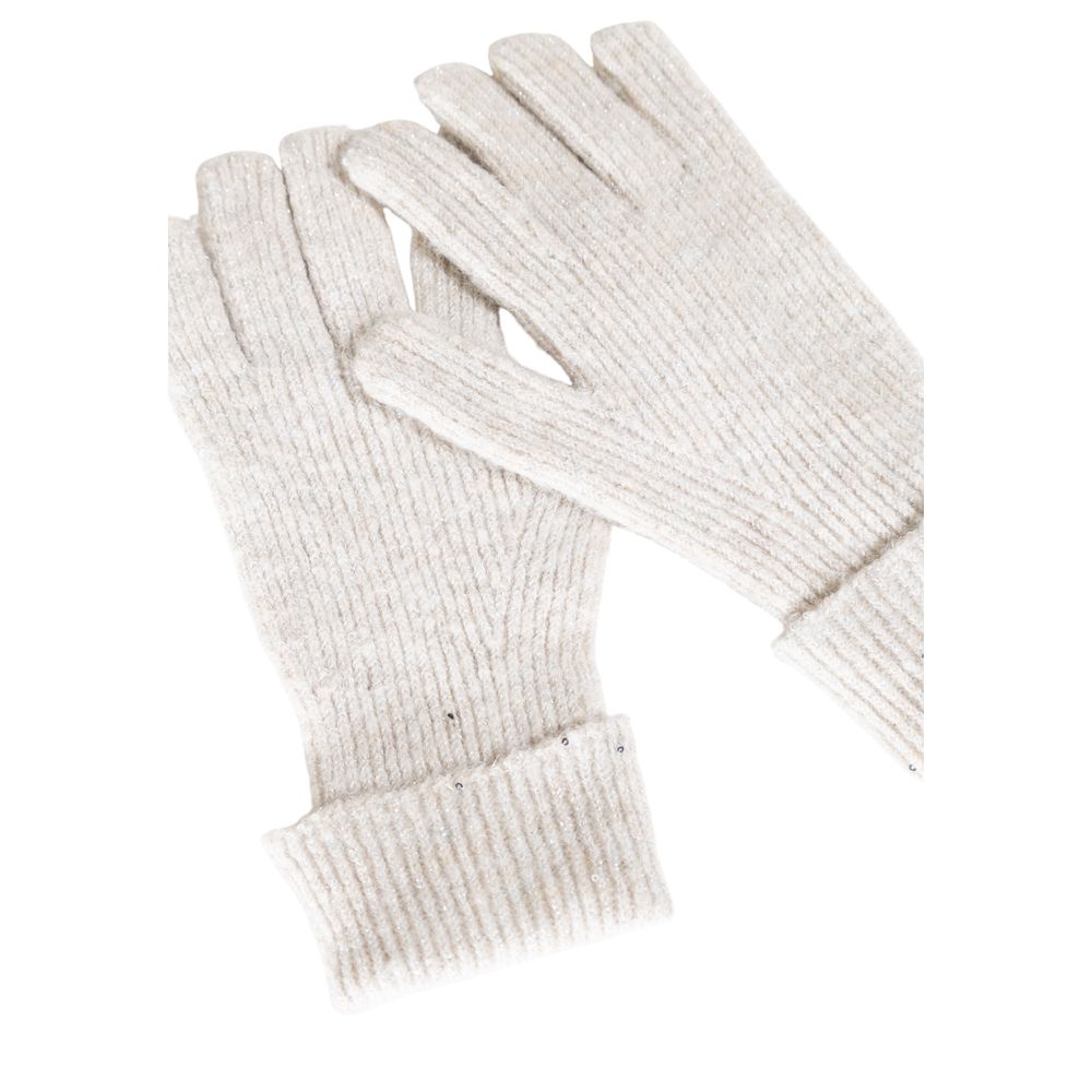 Only Gray Recycled Polyester Gloves