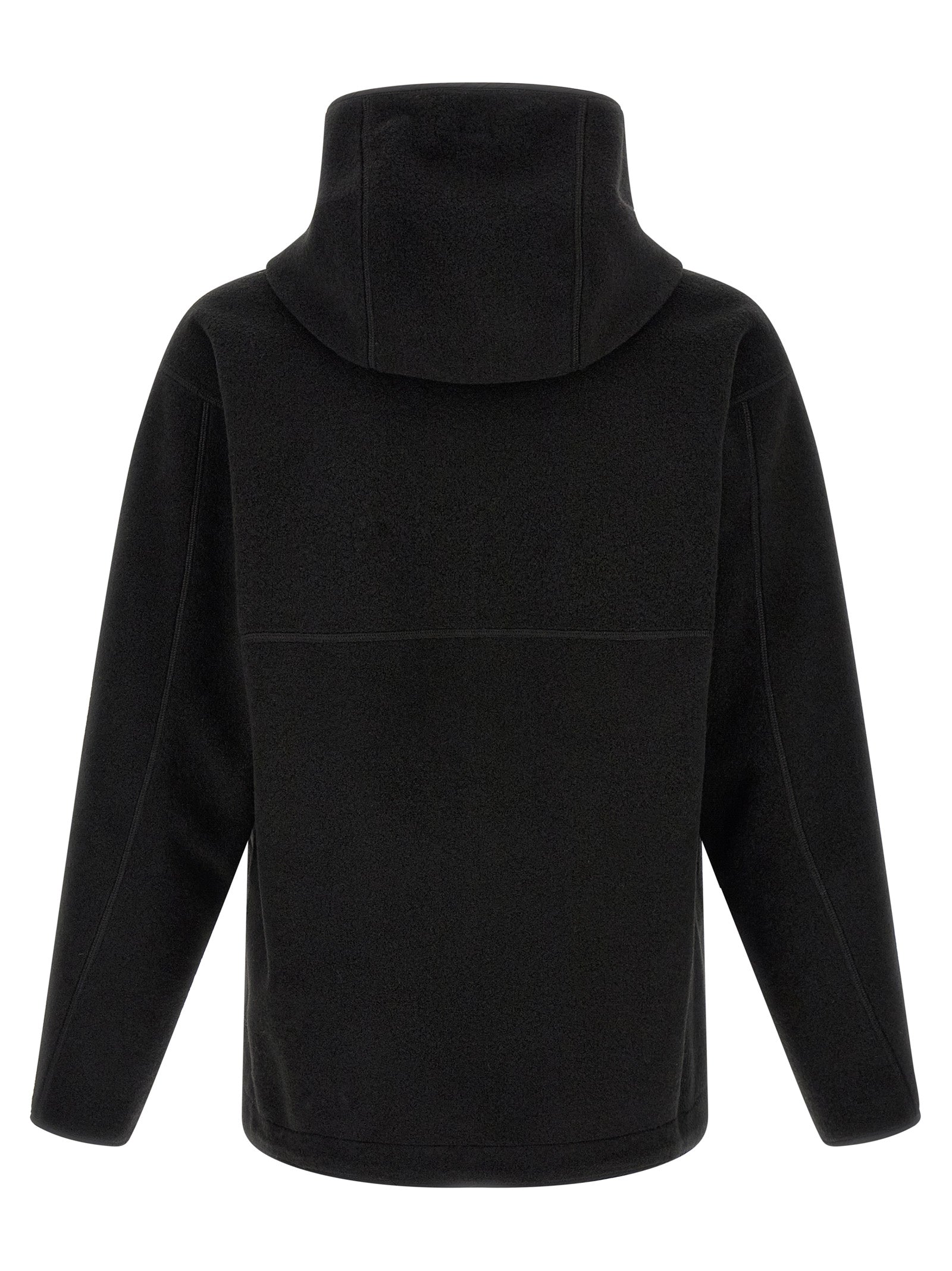 LAMINAR Black Polyester Shell Jacket