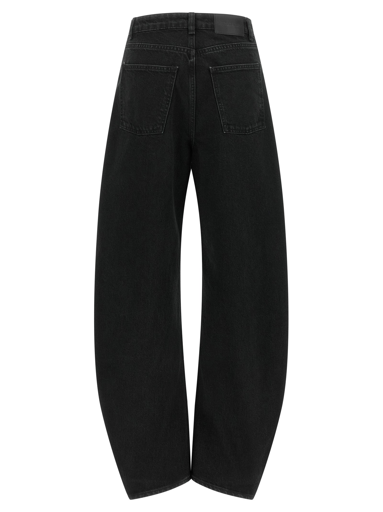 ROTATE BIRGER CHRISTENSEN Black Organic Cotton Jeans Denim