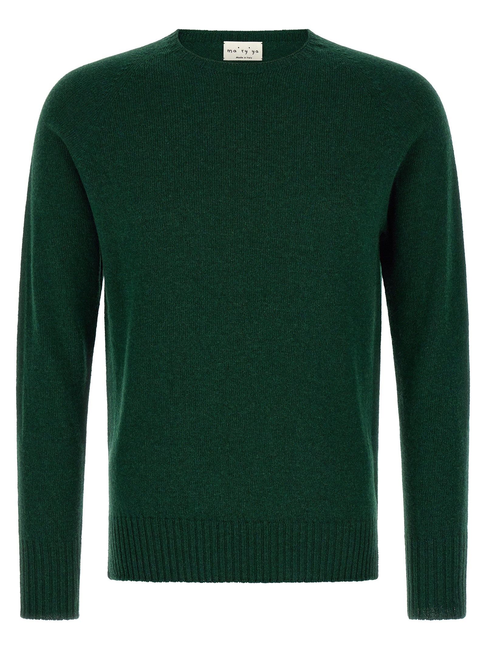 MA'RY'YA Bicolor Cashmere Cardigan