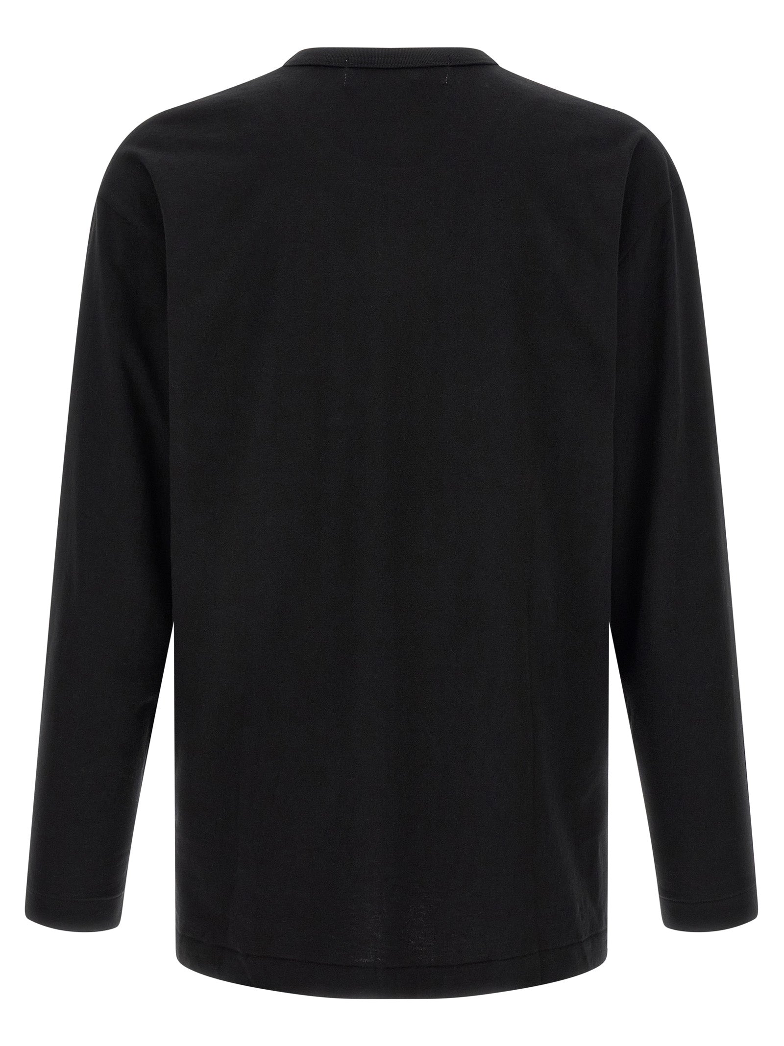 Comme Des Garçons Play Black Cotton T-Shirt