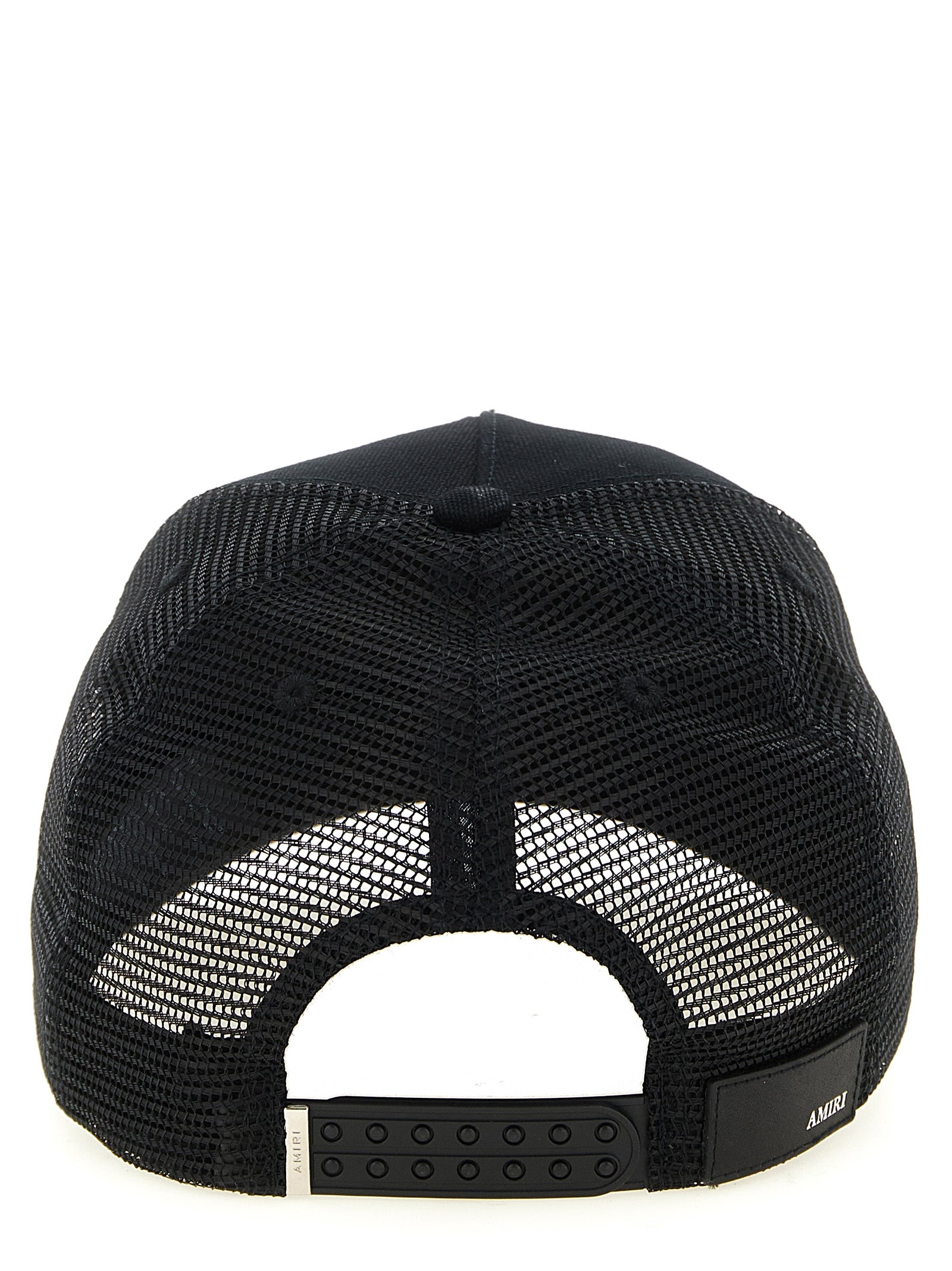 Amiri Black Cotton Cap (Baseball Hat)