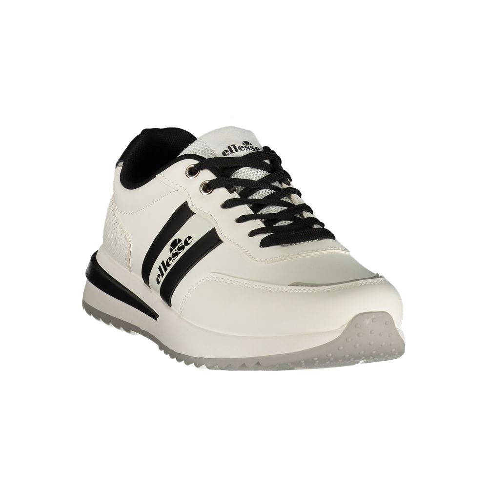 Ellesse White Polyurethane Men's Sneaker