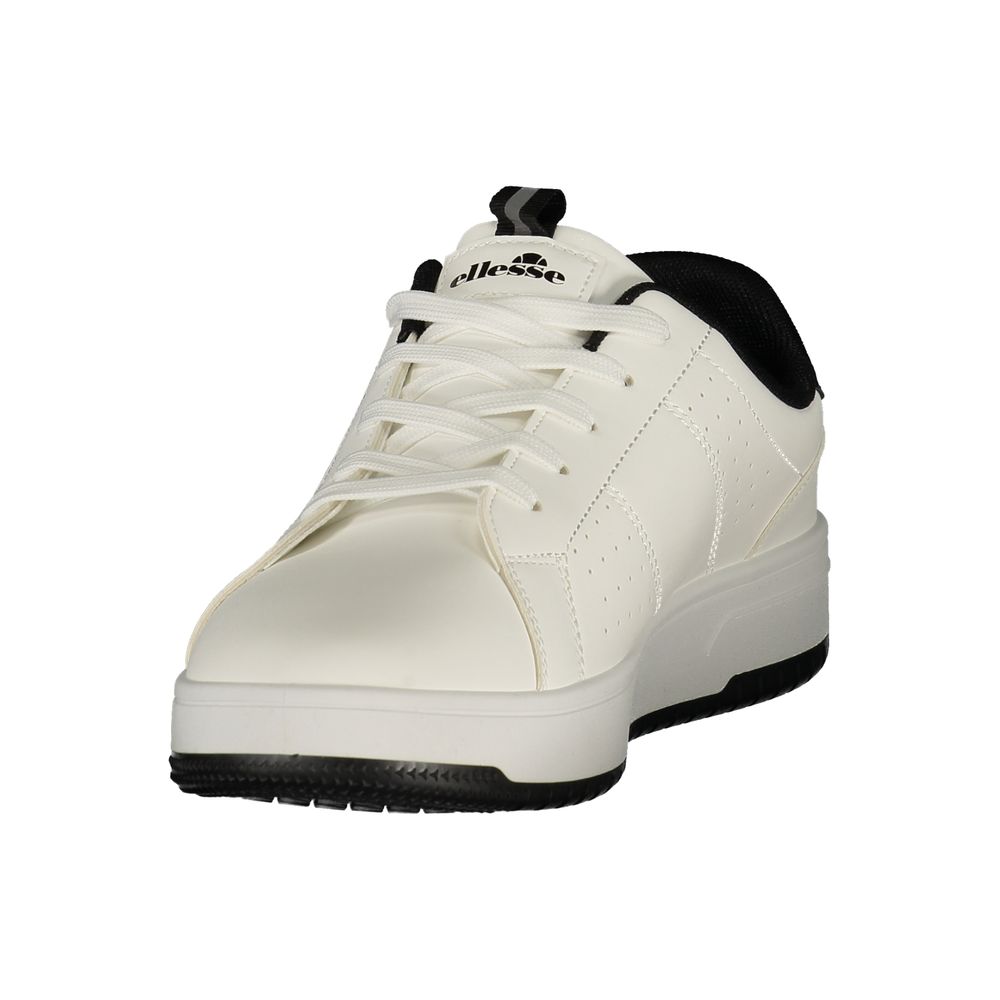 Ellesse White Polyurethane Men's Sneaker