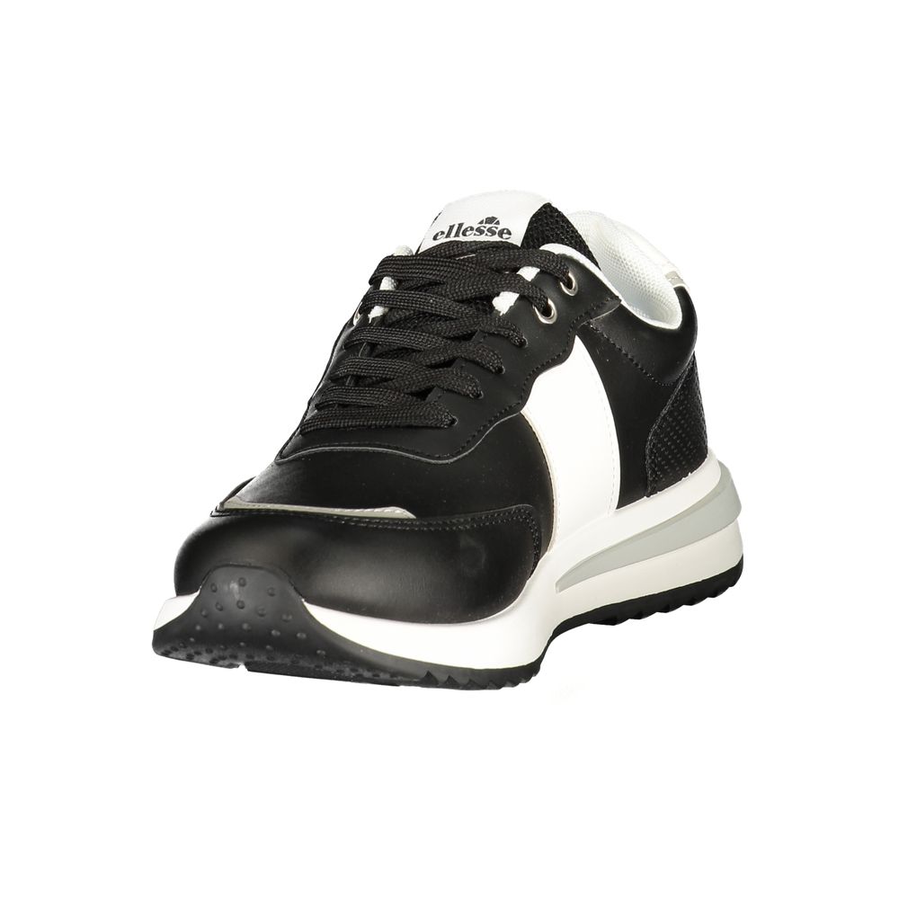 Ellesse Black Polyurethane Men's Sneakers