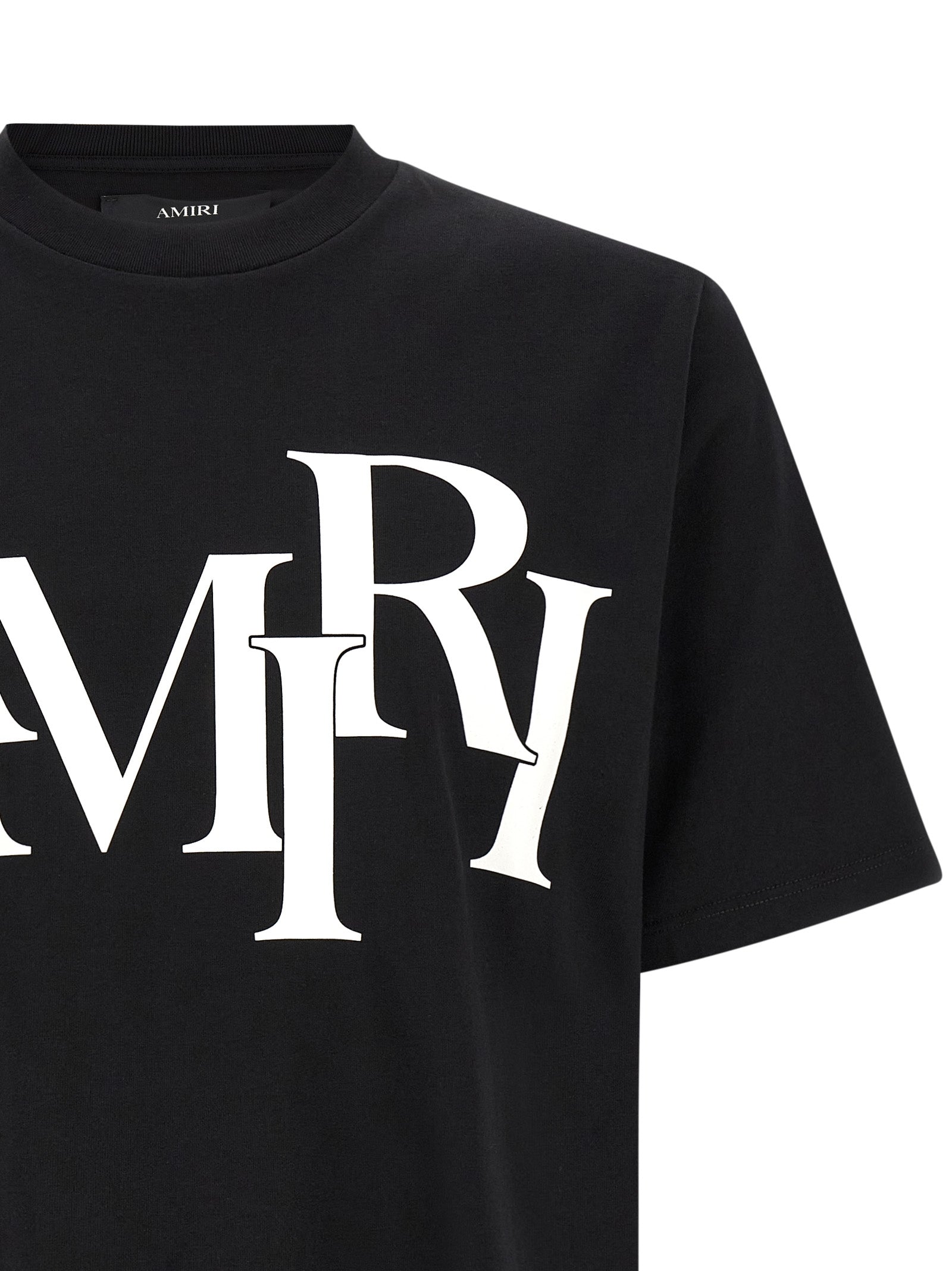 Amiri Black Cotton T-Shirt